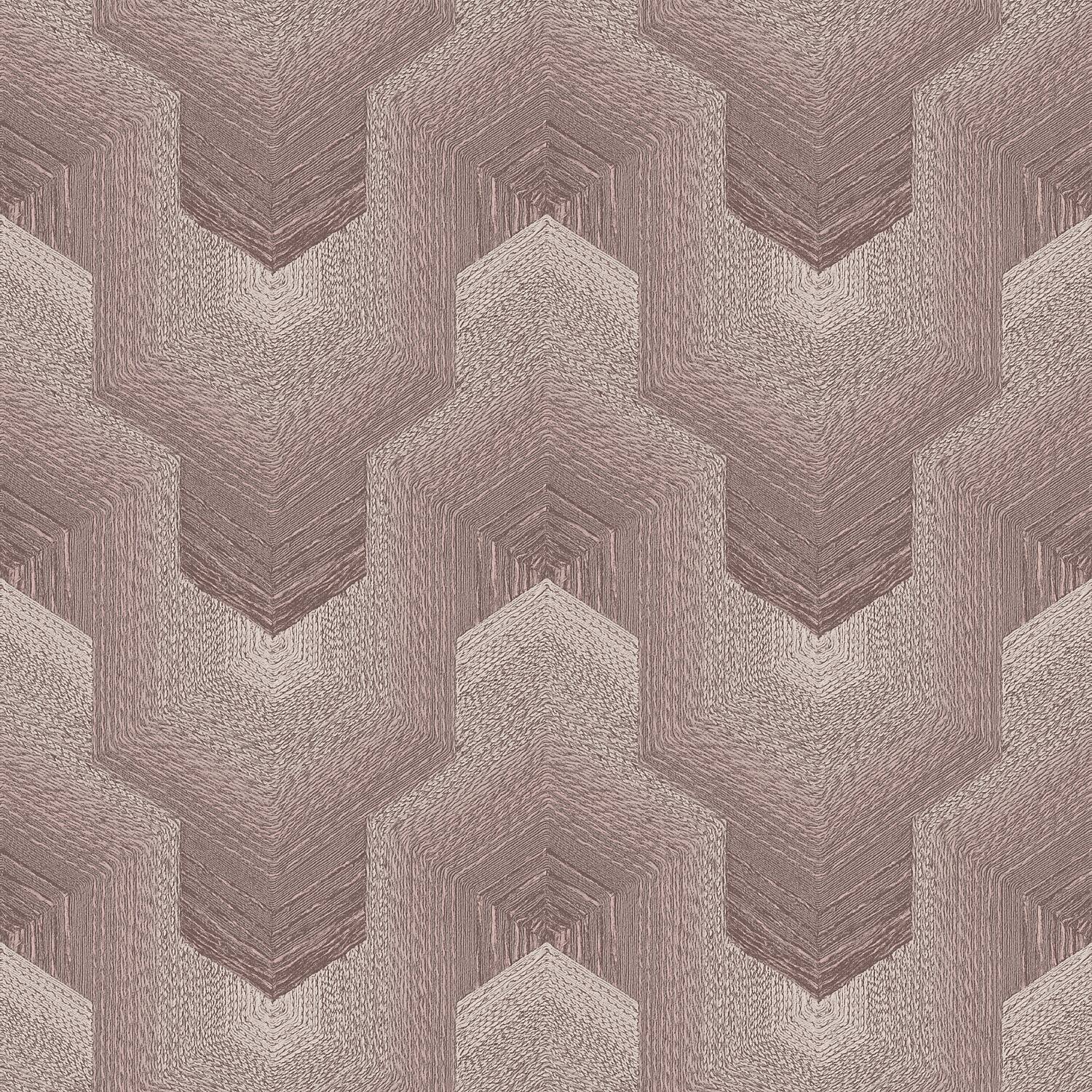 Designs Direct Embroidered Polygonal Dream Wallpaper