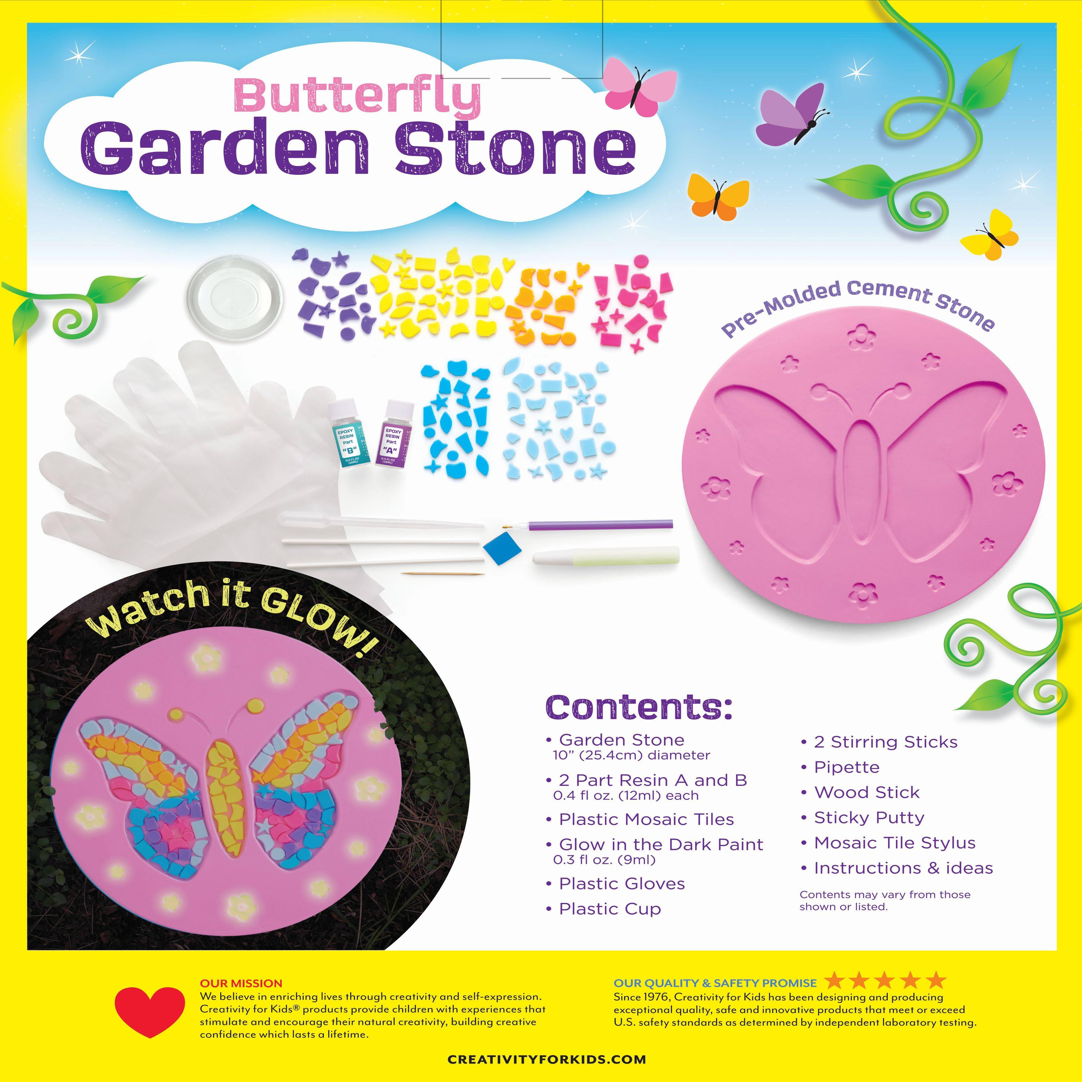 Creativity for Kids® Butterfly Garden Stone