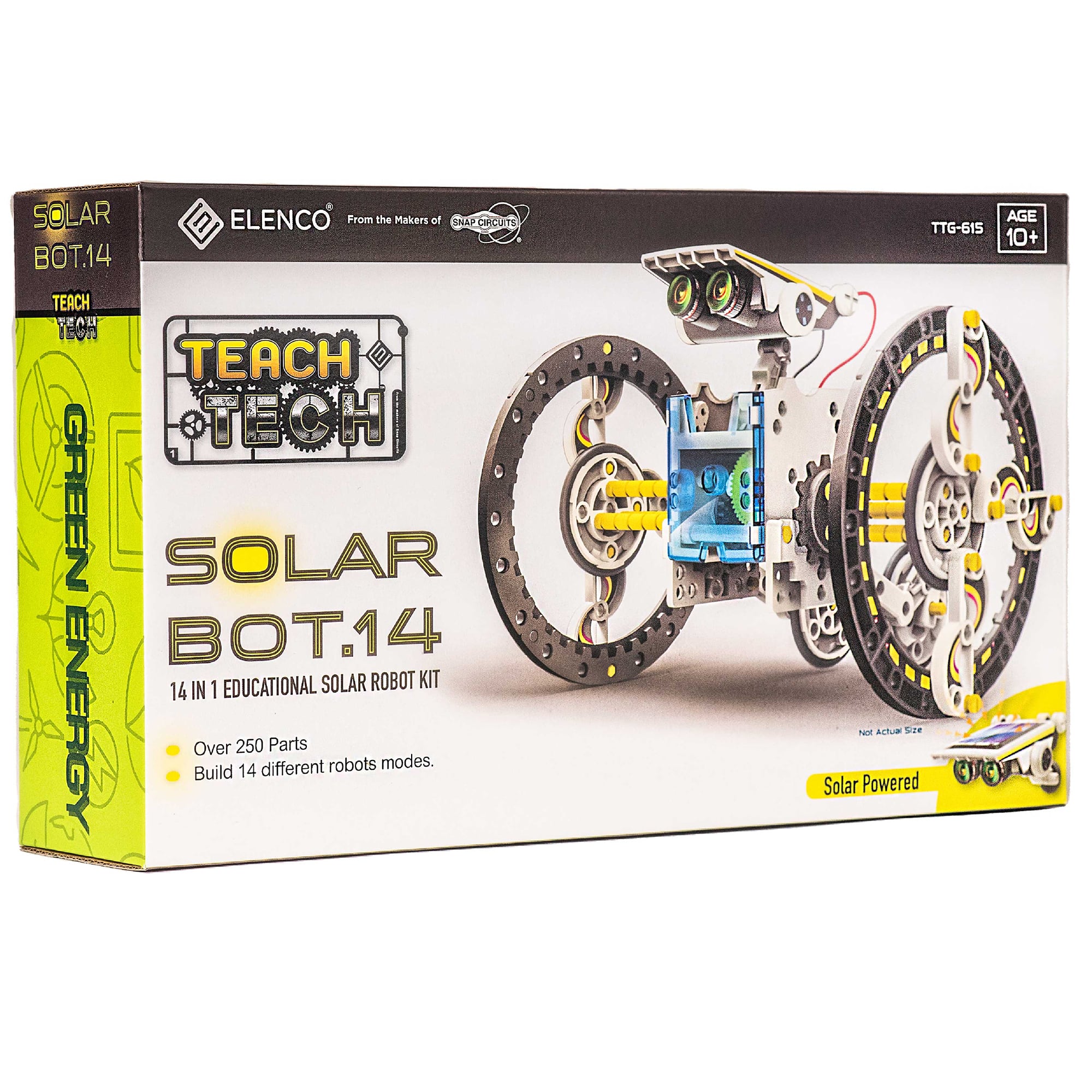 Elenco® Teach Tech™ SolarBot.14 Transforming Solar Robot STEM Learning Kit