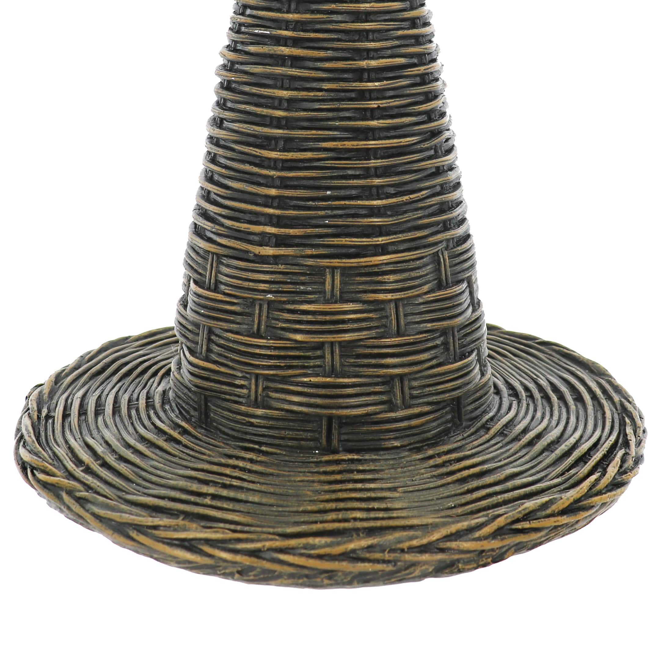 11.25" Rattan-Style Witch Hat Tabletop Décor by Ashland®