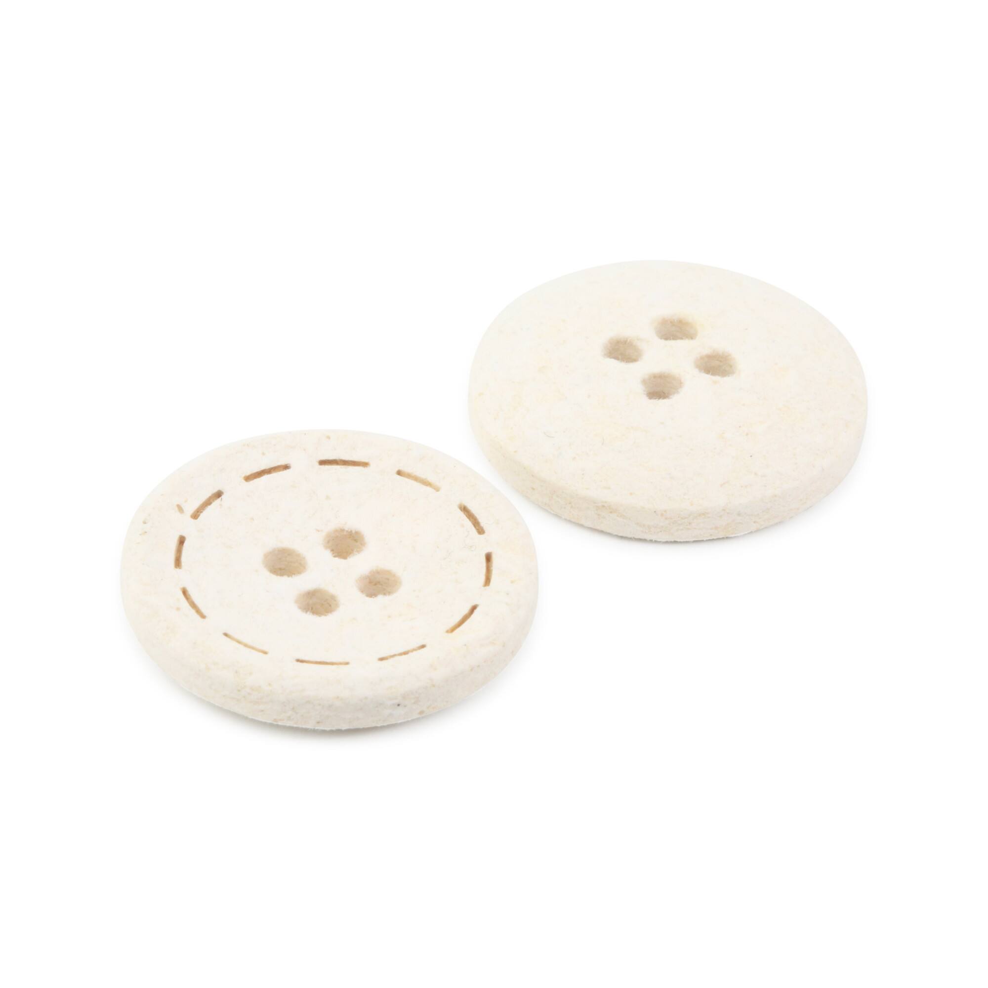 Dritz® 20mm Recycled Cotton Round Stitch Button