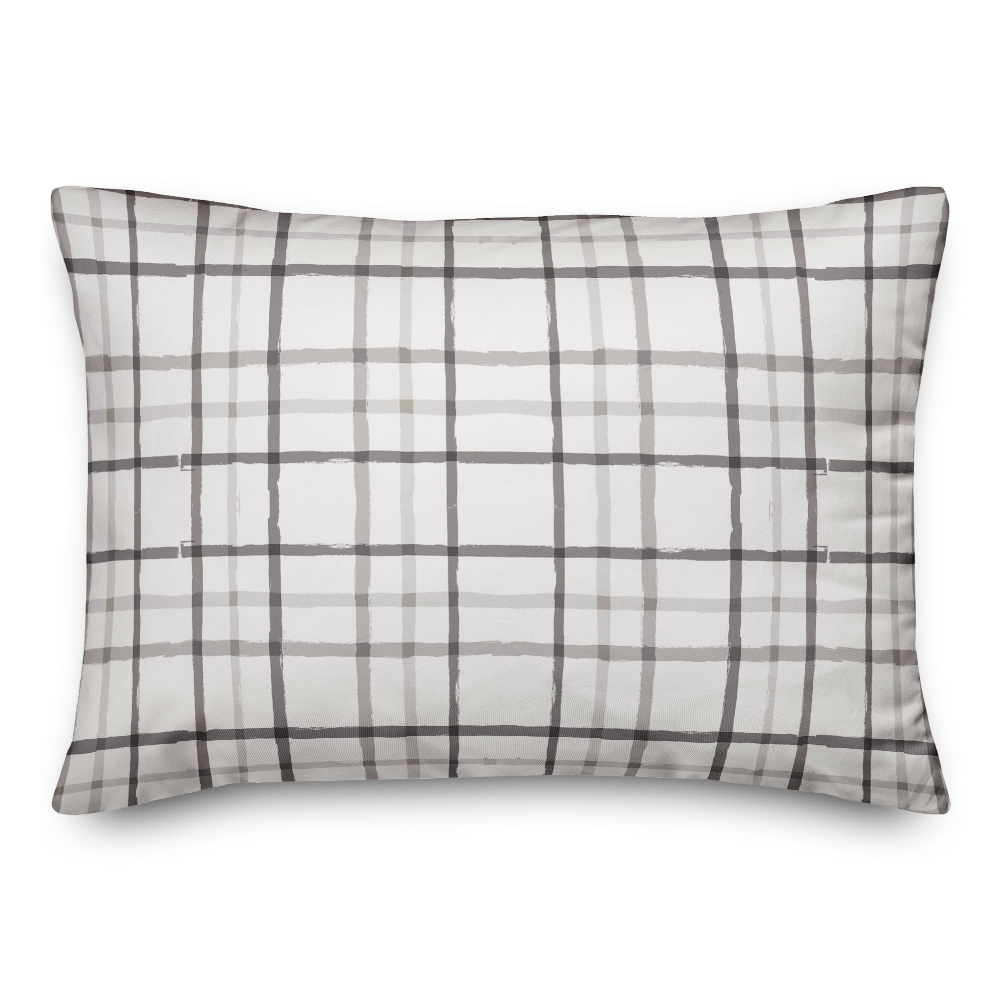 Gray Pumpkin Patch Pillow