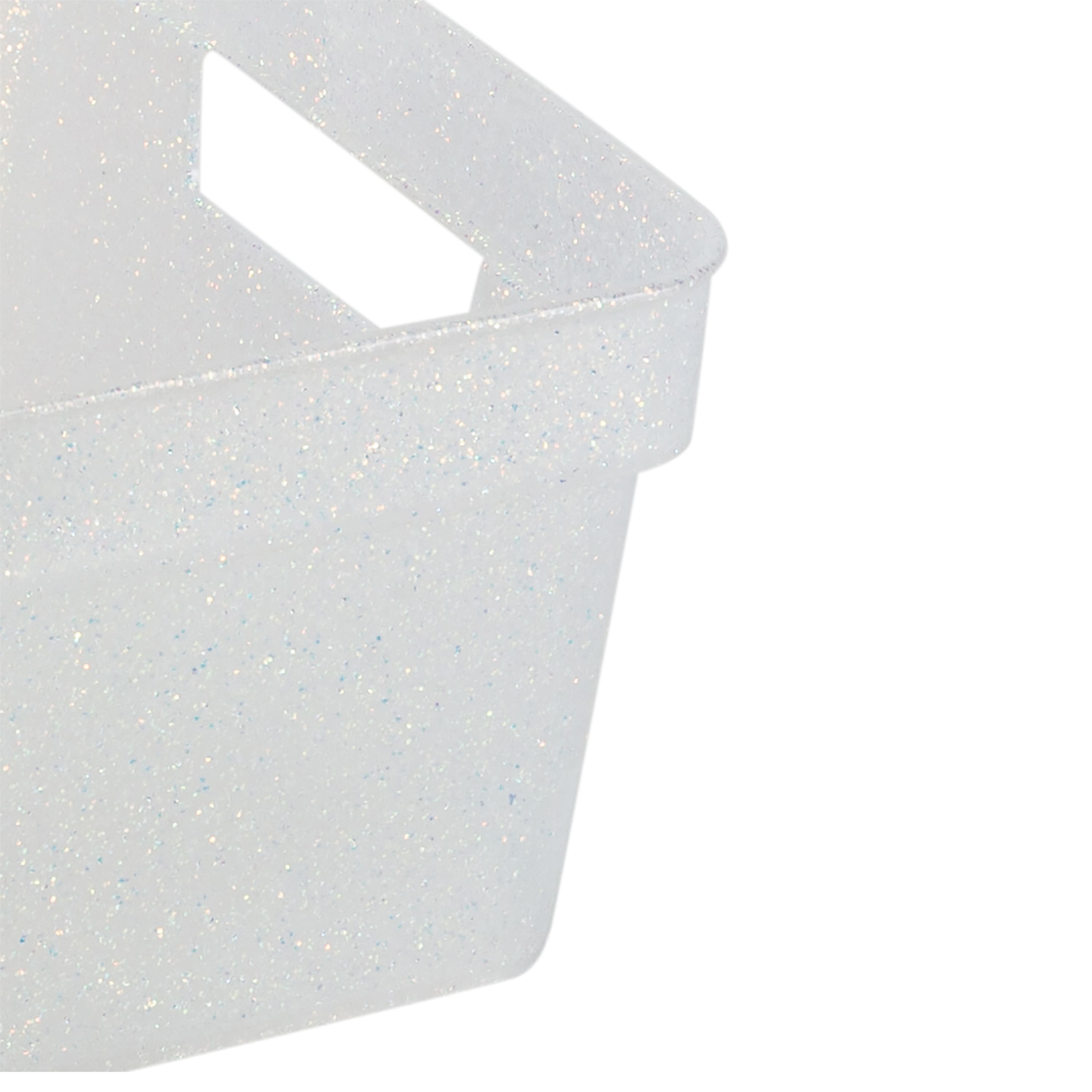 Simplify Small Glitter Totes, 3ct.