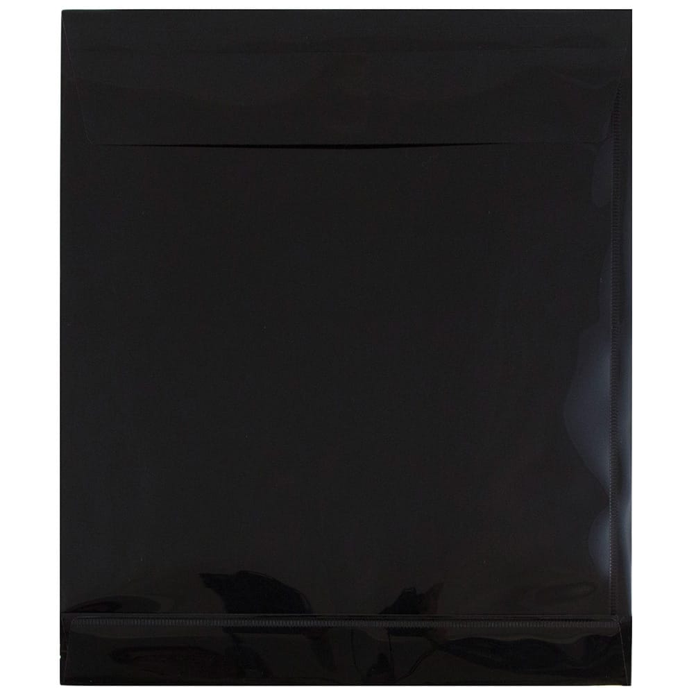 JAM Paper VELCRO® Closure 9.75" x 11.75" Expandable Open End Envelopes, 12ct.