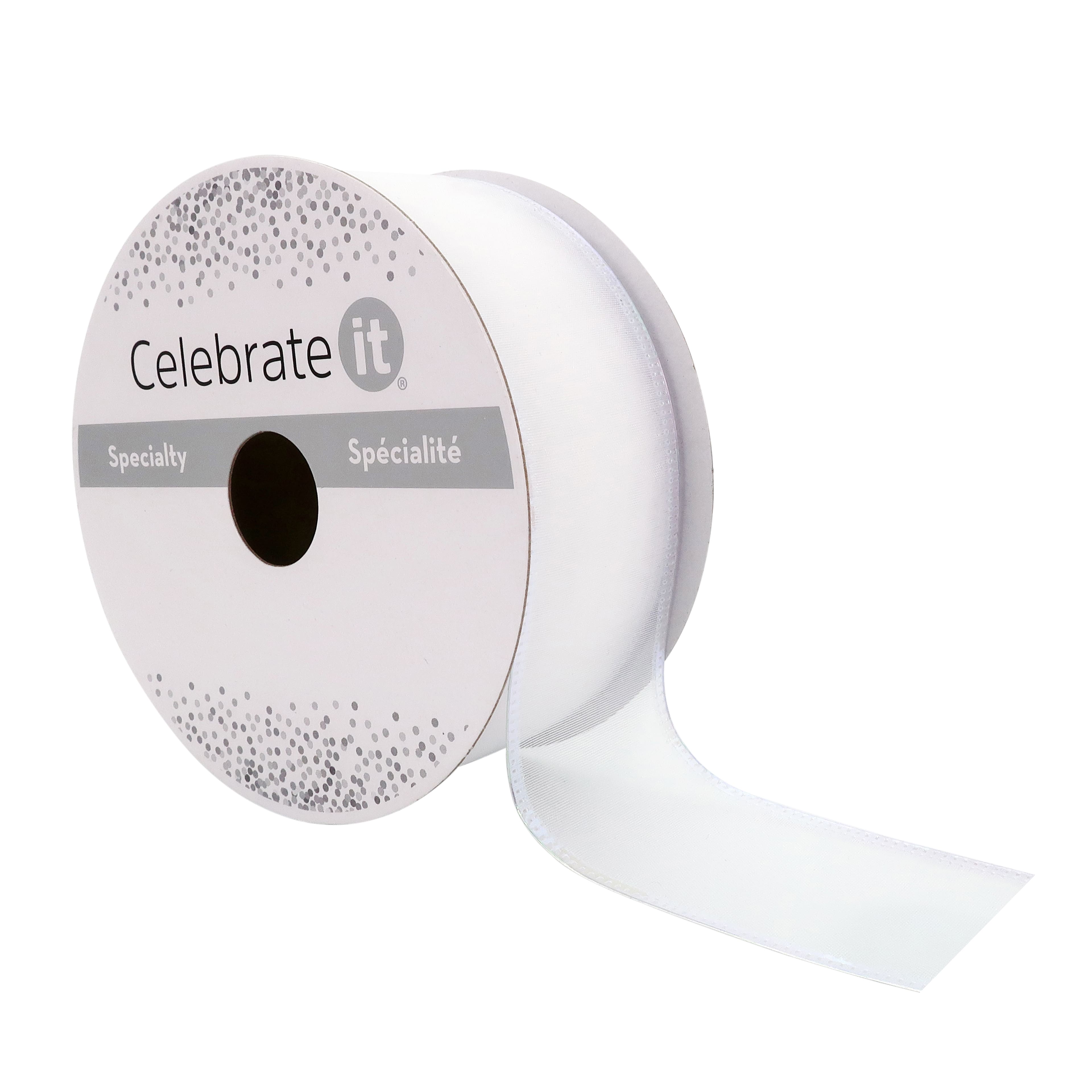 12 Pack: 1.5" x 15yd. Sheer Wired Ribbon by Celebrate It® Specialty