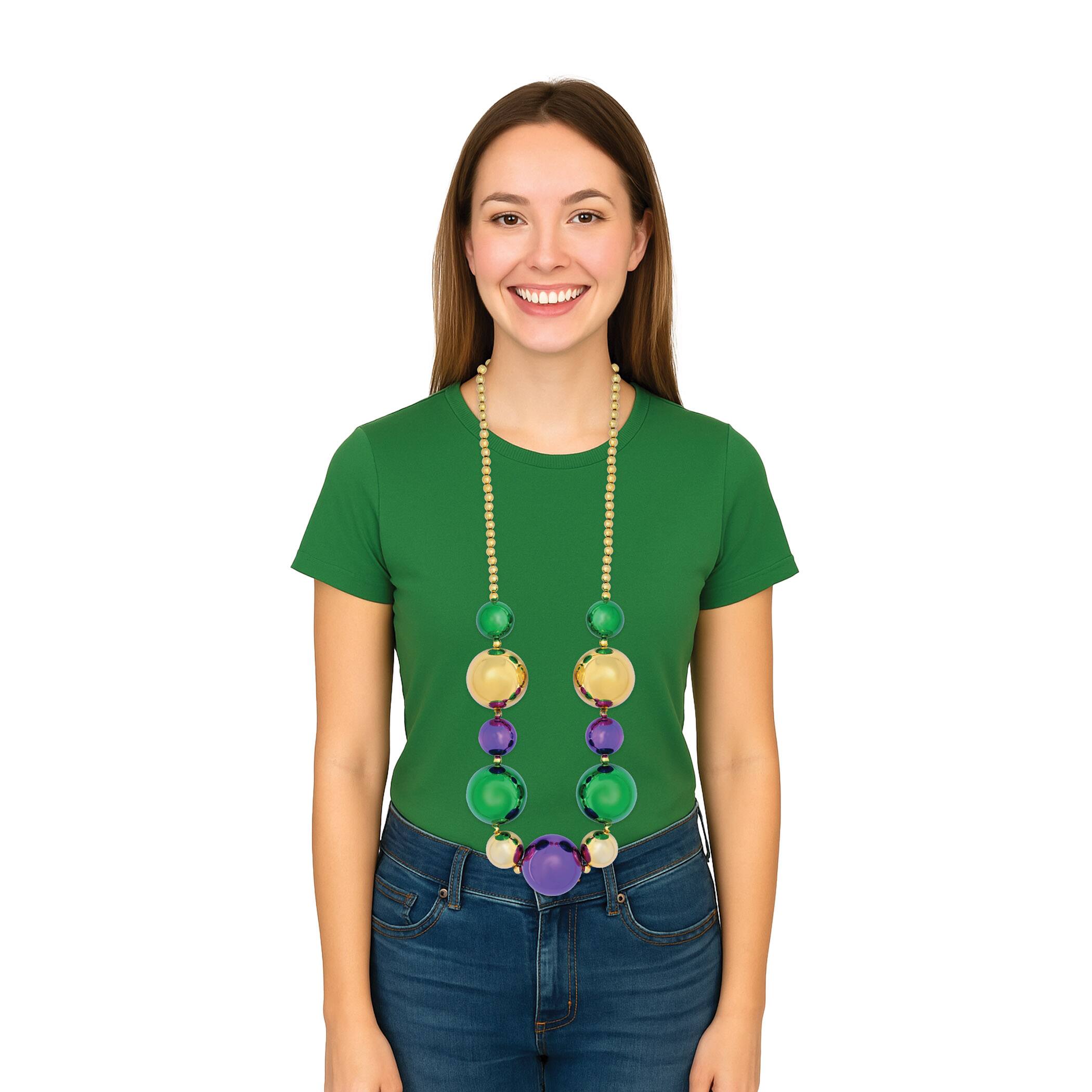 Beistle 4.5ft. Jumbo Mardi Gras Beads