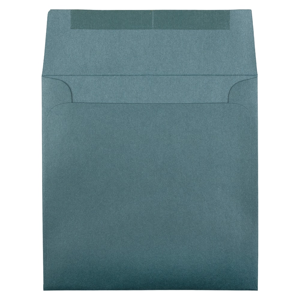 JAM Paper 6.5 Malachite Stardream Square Metallic Invitation Envelopes 25ct.