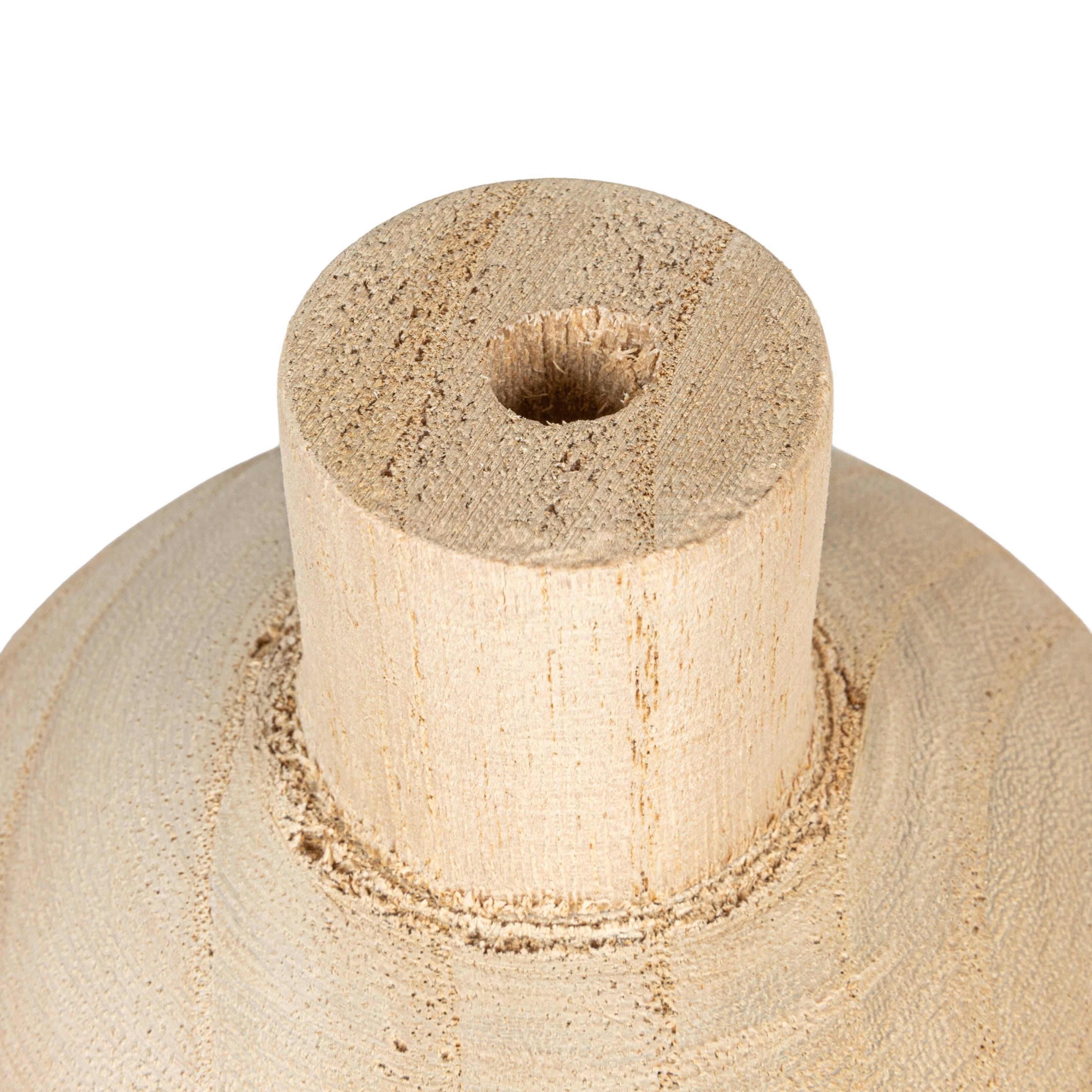 Hello Honey® Paulownia Wood Vases Set