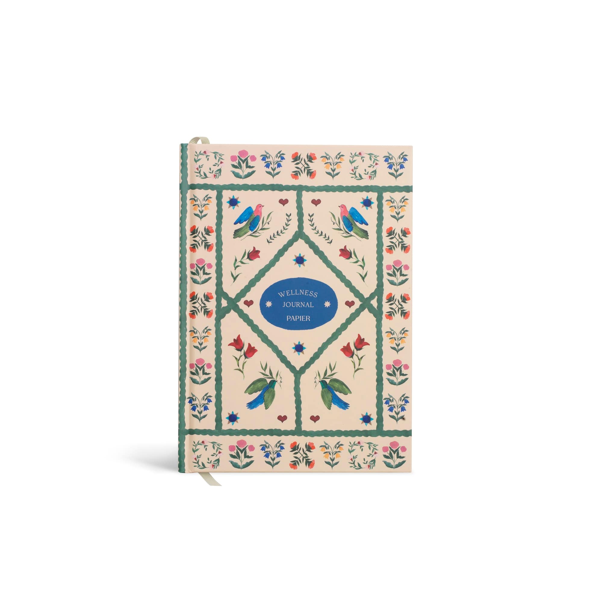 Papier 6" x 8.5" Quilted Daydream Hardcover Guided Wellness Journal