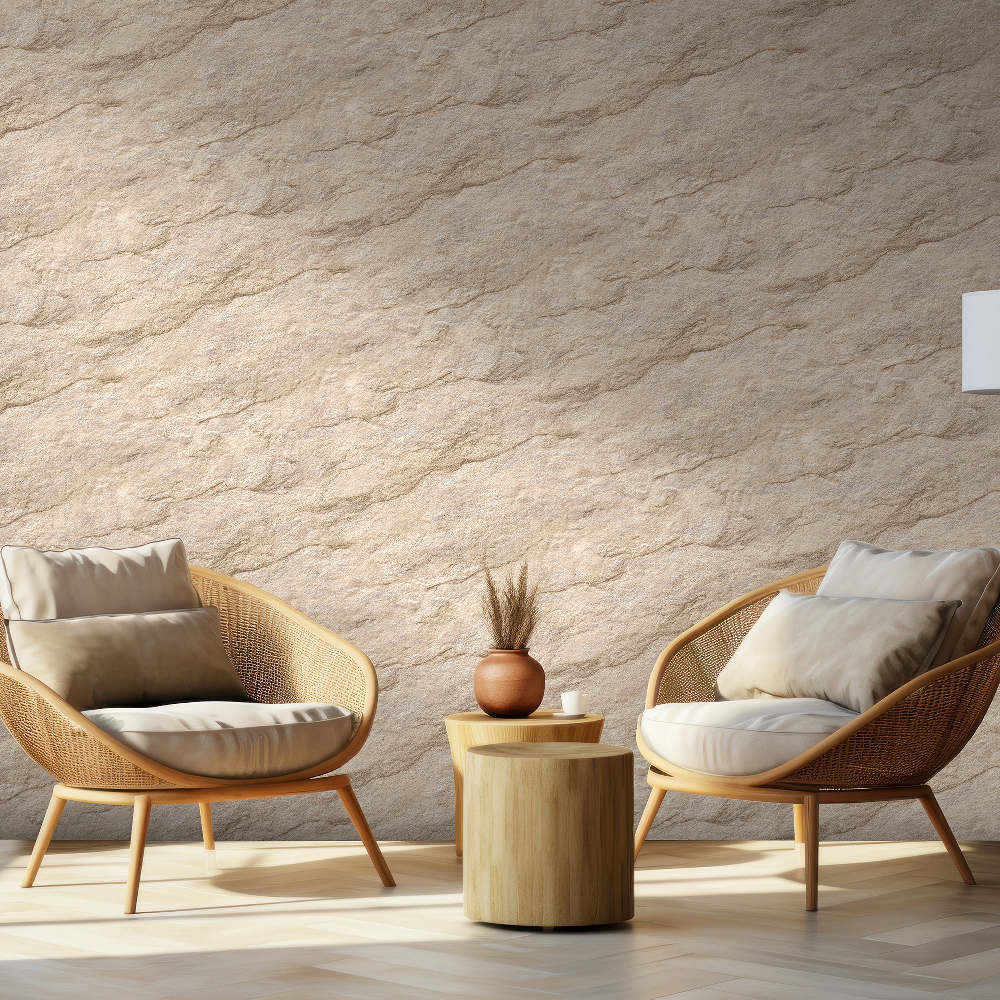 Designs Direct Stone Serenity Luxurious Wallpaper