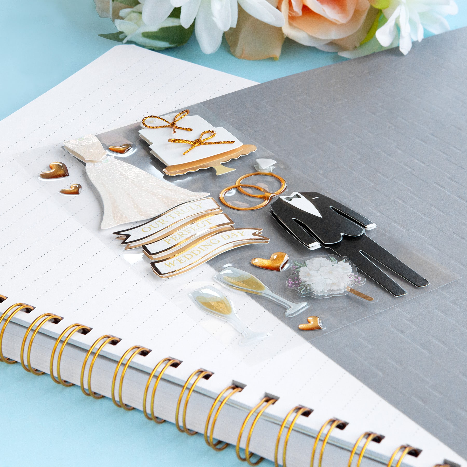 Wedding 3D Stickers by Recollections™