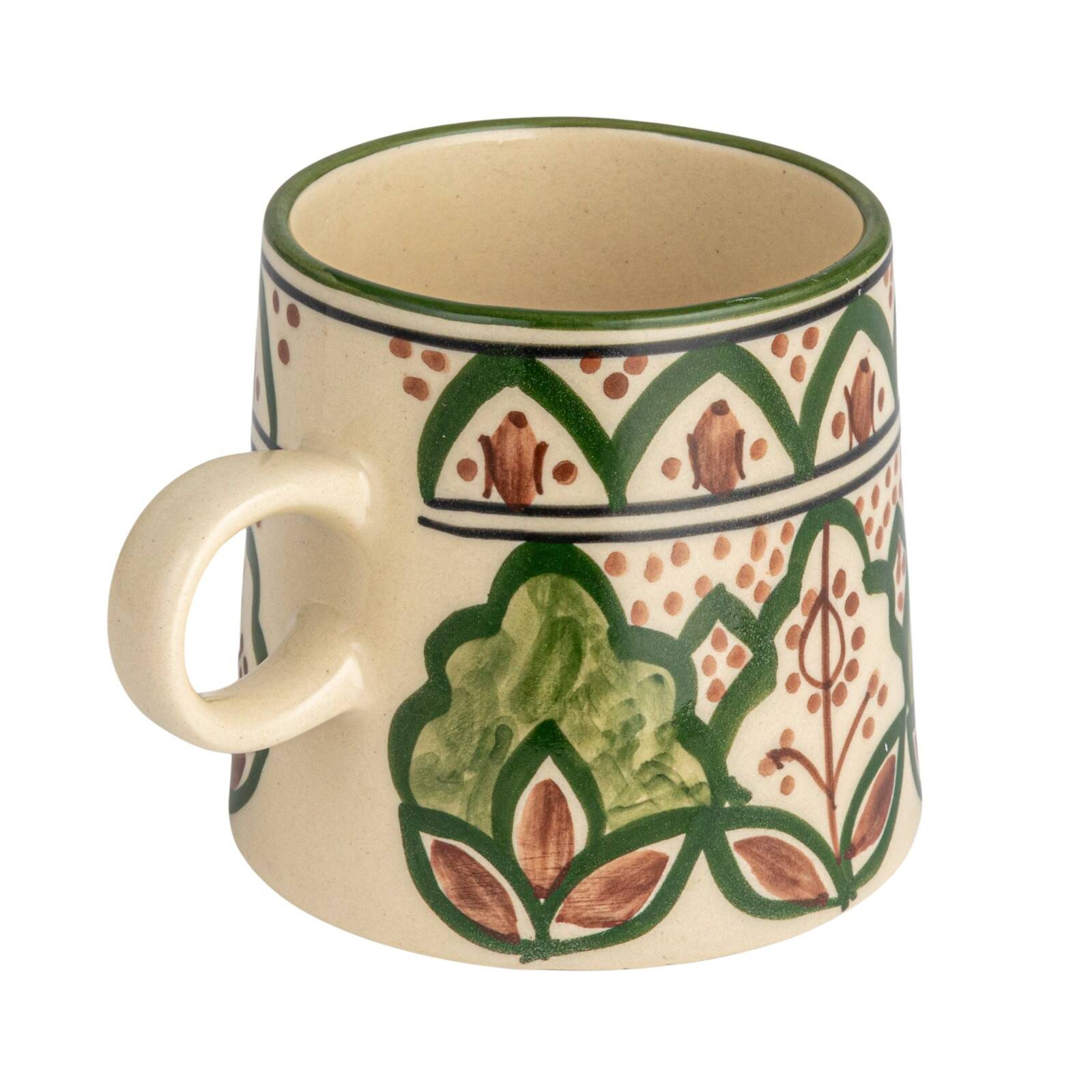 Hello Honey® 3.75" Round Botanical Bliss Stoneware Mug