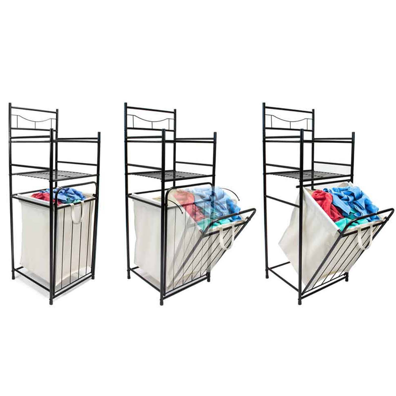 Sorbus 41.5" Bathroom Tower with Hamper