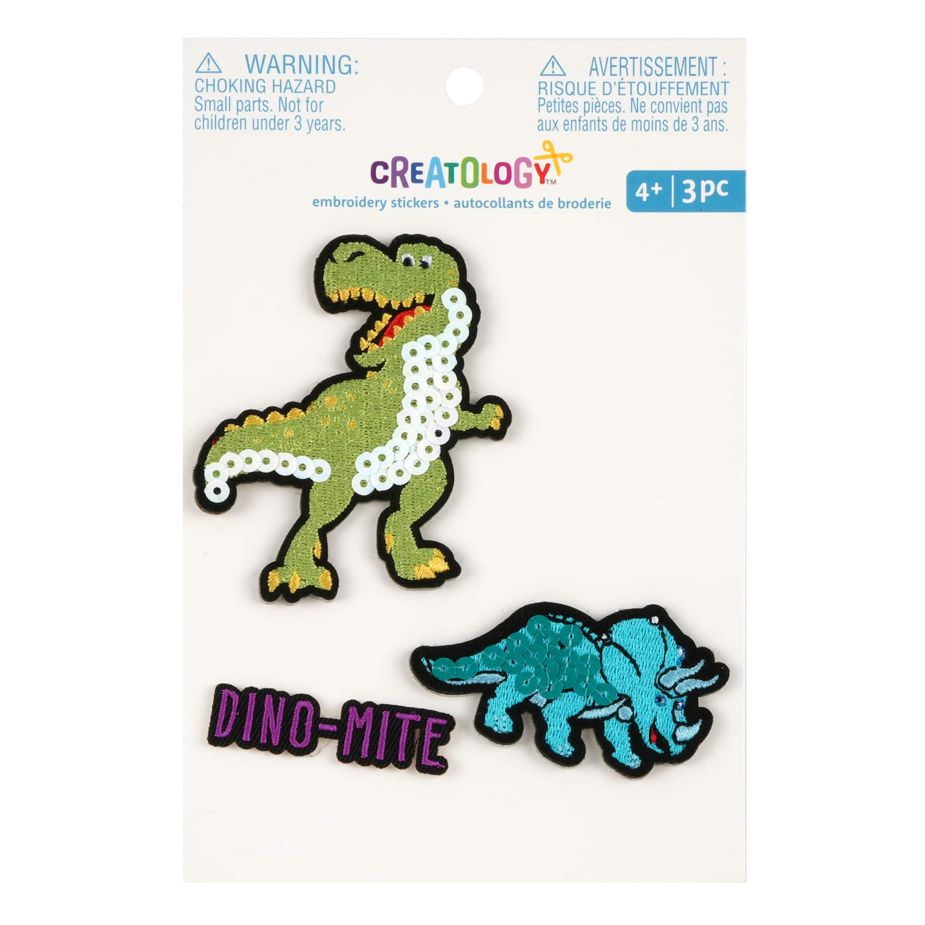 Dinosaur Embroidery Stickers by Creatology™