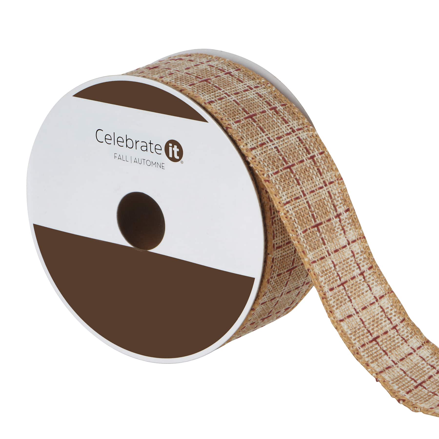 1.5" x 10yd. Fall Plaid Wired Ribbon by Celebrate It®