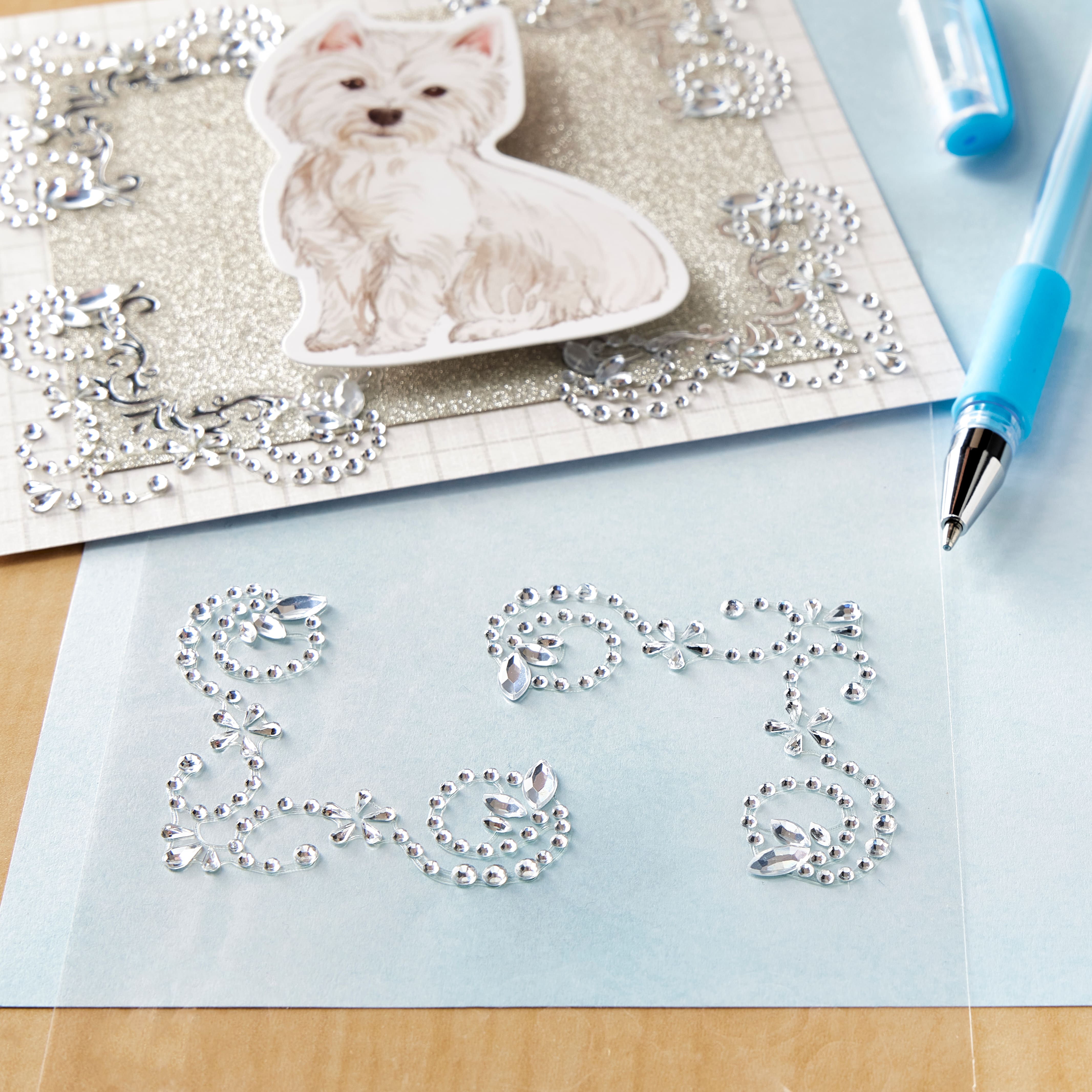 12 Packs: 6 ct. (72 total) Photo Corner Adhesive Rhinestones by Recollections™