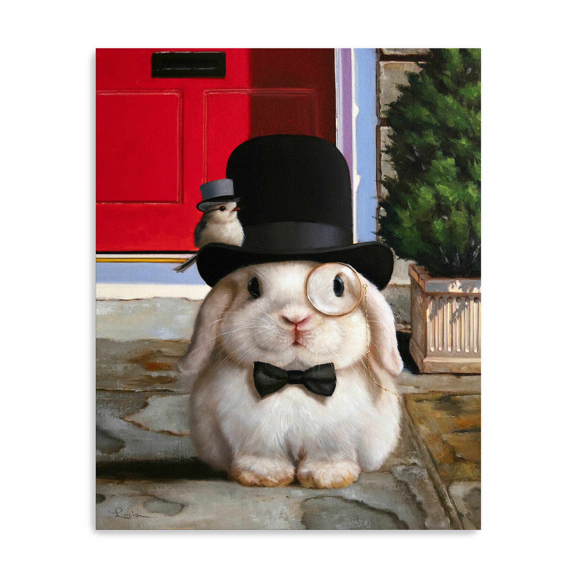 Lumaprints Lord Bunbury Canvas Giclée Art