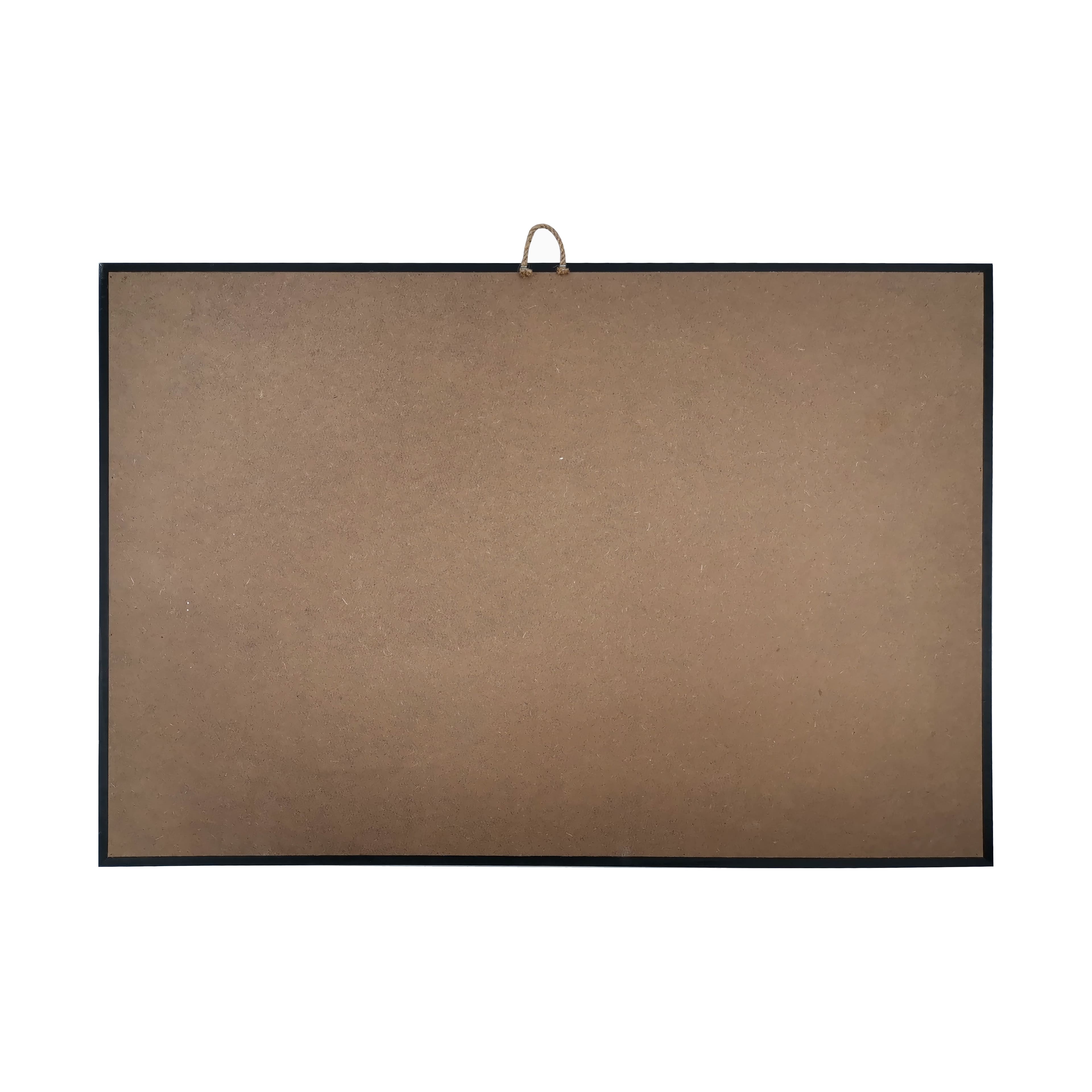 17" x 25" White Plaque with Black Wood Frame by Make Market®