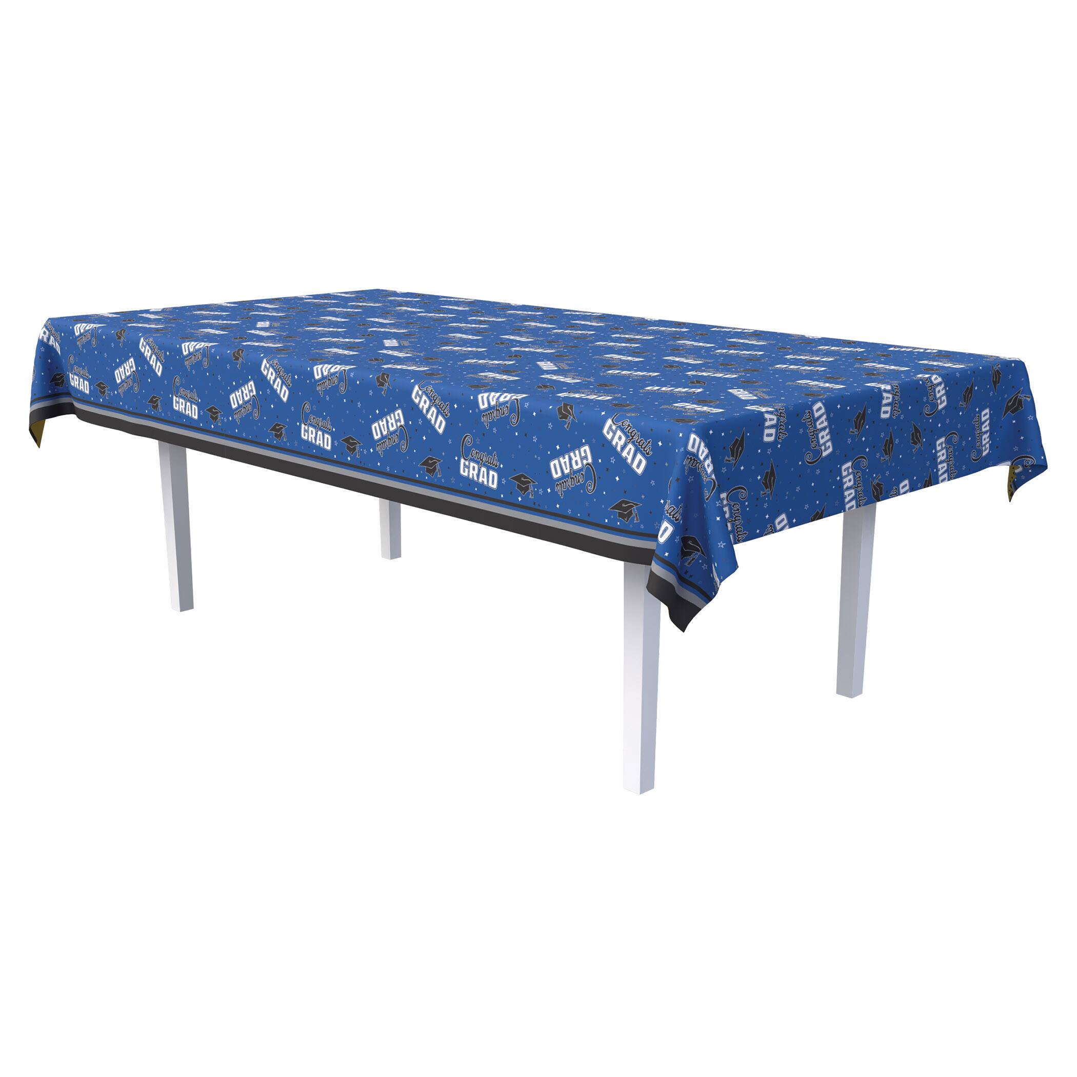 Beistle 54" x 108" Congrats Grad Table Cover