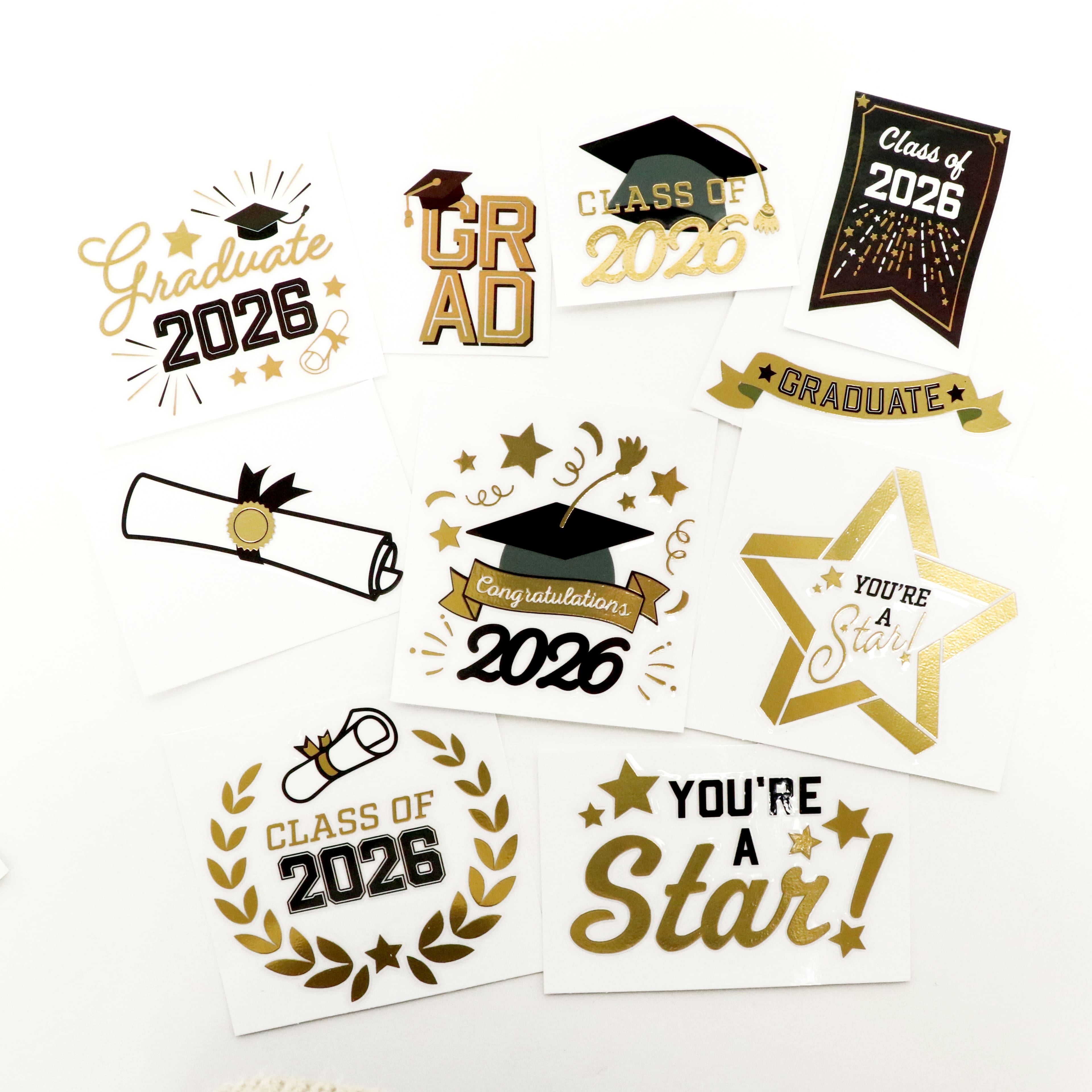 Graduation Cold Transfer Stickers by Recollections™