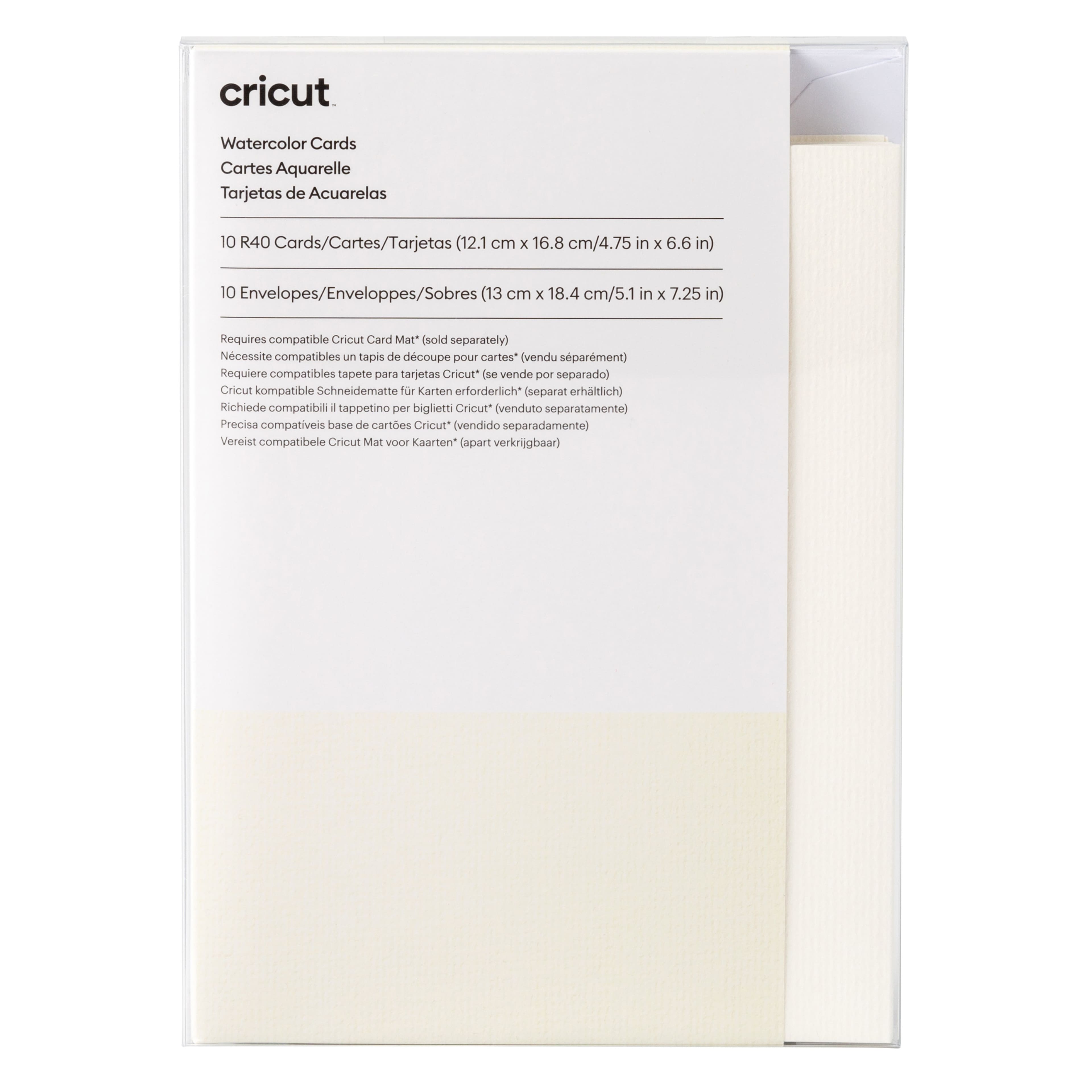 Cricut™ R40 Watercolor Cards & Envelopes, 10ct.
