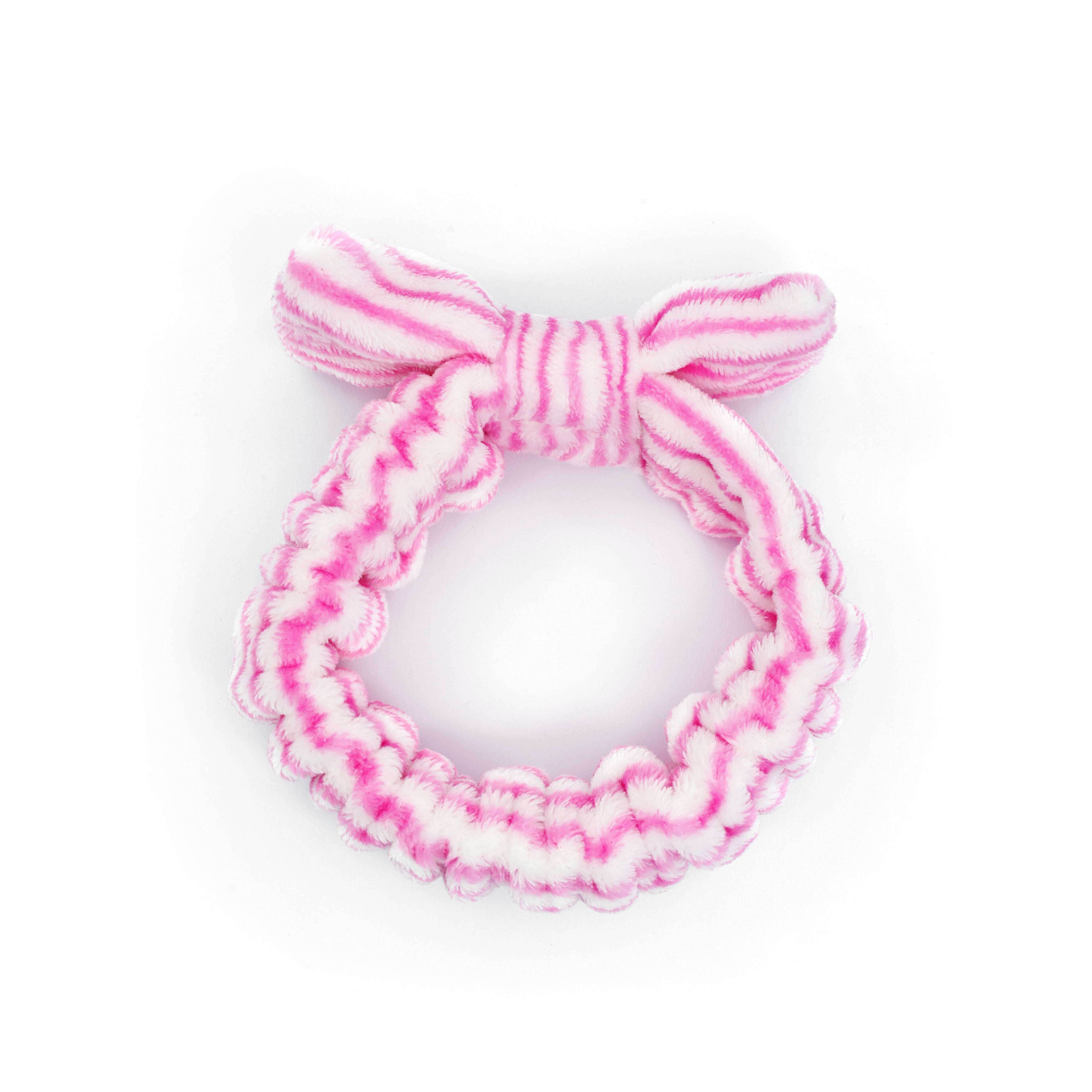 Assorted Next Chapter Striped Velvet Spa Headband, 1pc. by Fab Finds