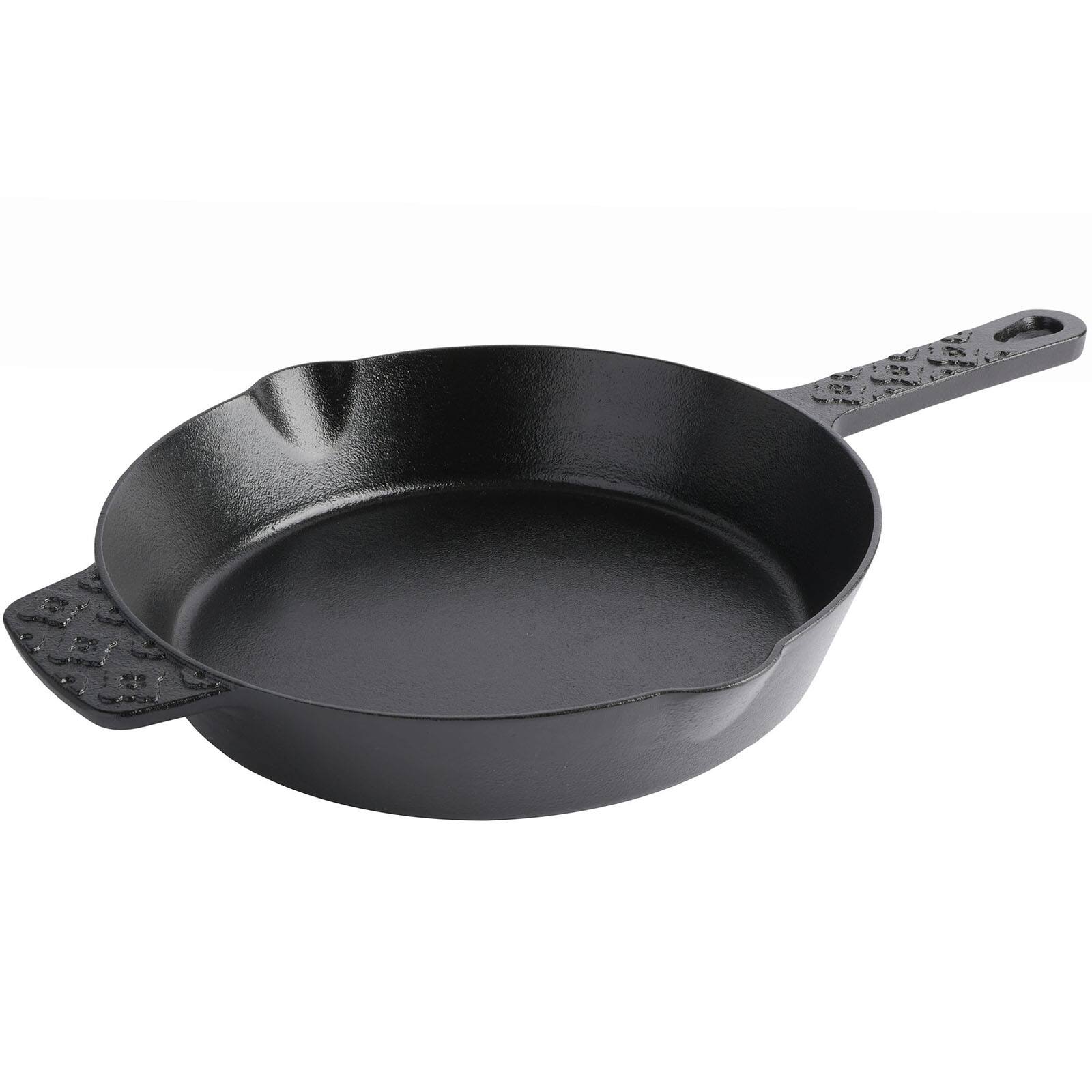 Spice by Tia Mowry Savory Saffron 8 Preseasoned Cast Iron Skillet in Black  Michaels