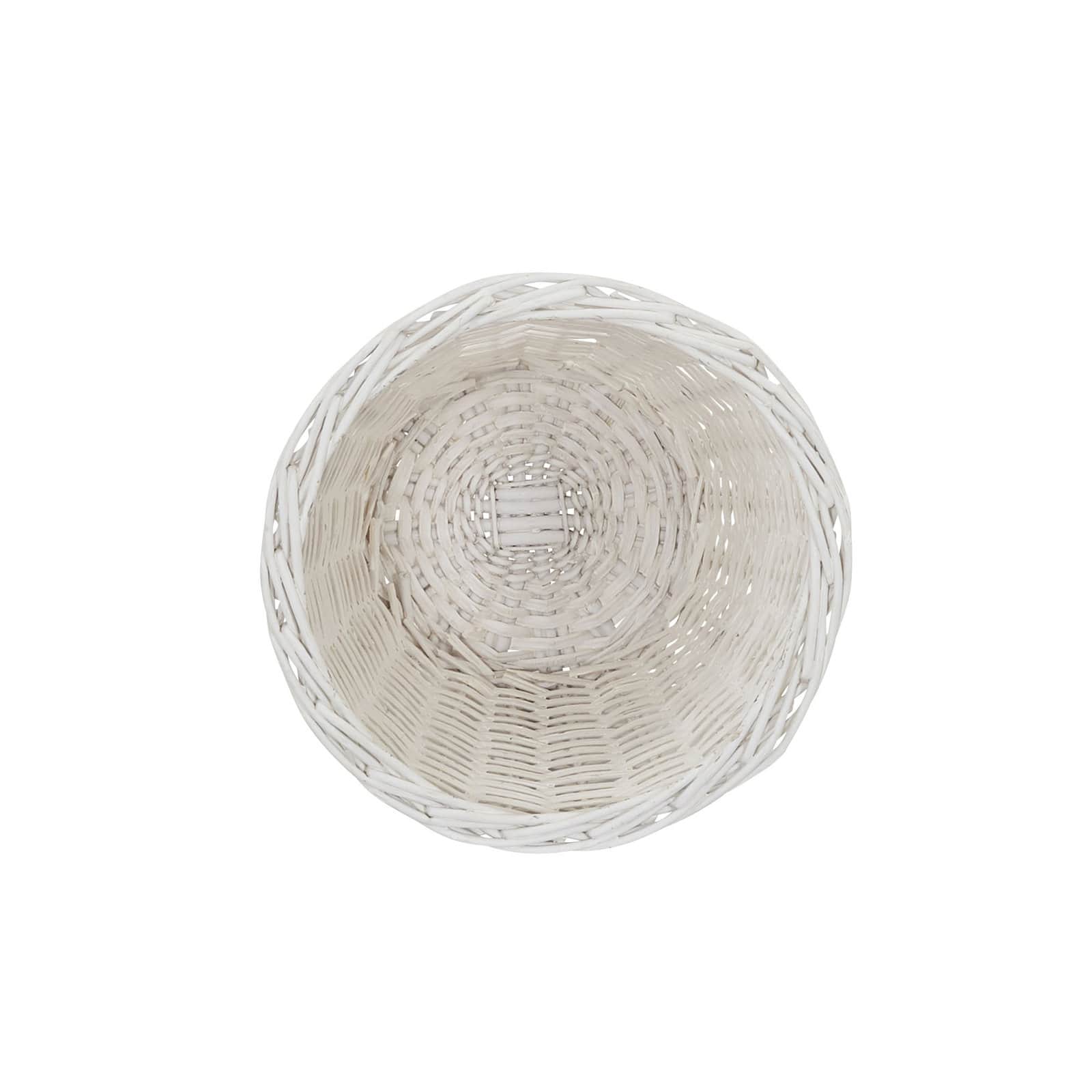 Household Essentials 7" Woven Wicker Waste Basket