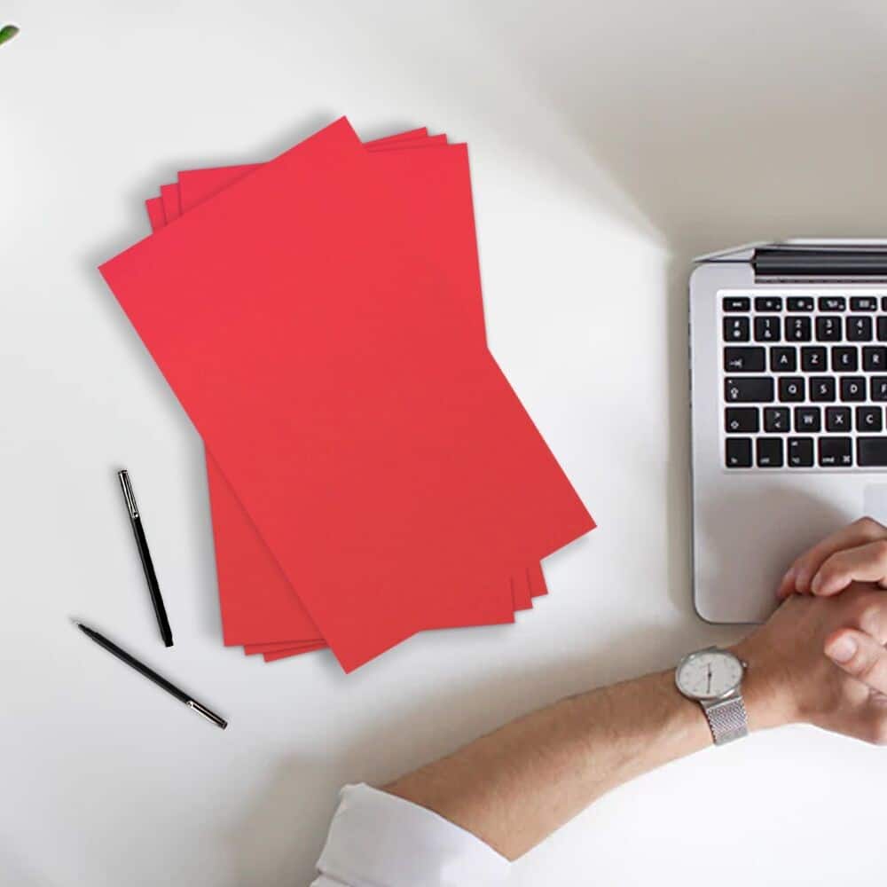 JAM Paper Bright 11" x 17" Tabloid Cardstock, 50 Sheets