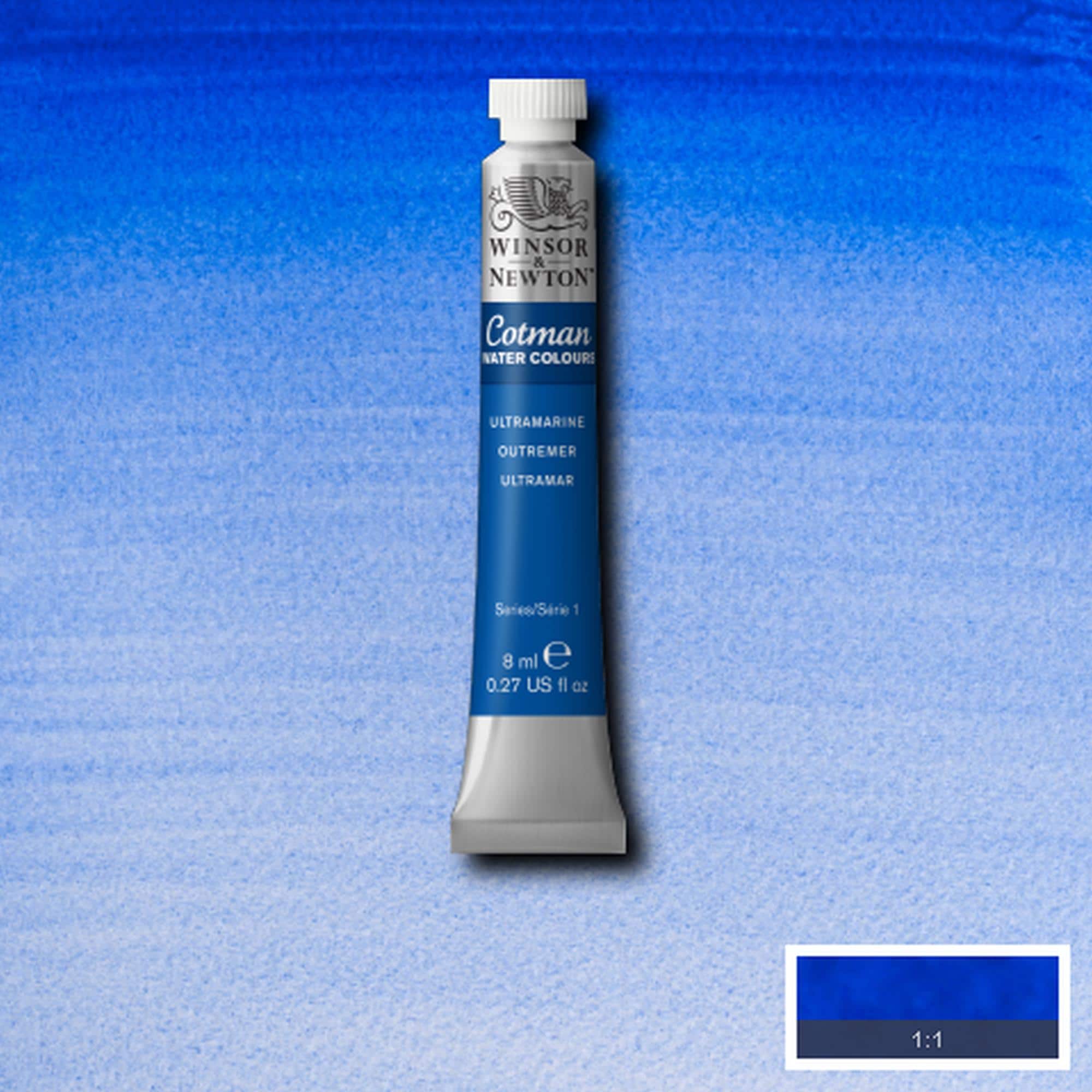 Winsor & Newton® Cotman® Watercolor, 8 ml Paint in Ultramarine | 8 fl oz | Michaels®
