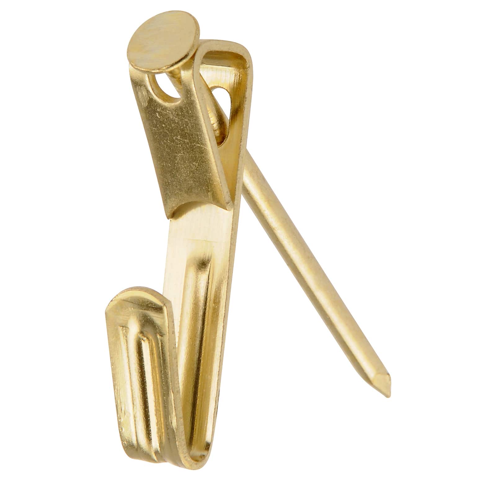 48 Packs: 3 ct. (144 total) 50lb. Conventional Hook with Nail by Studio Décor®