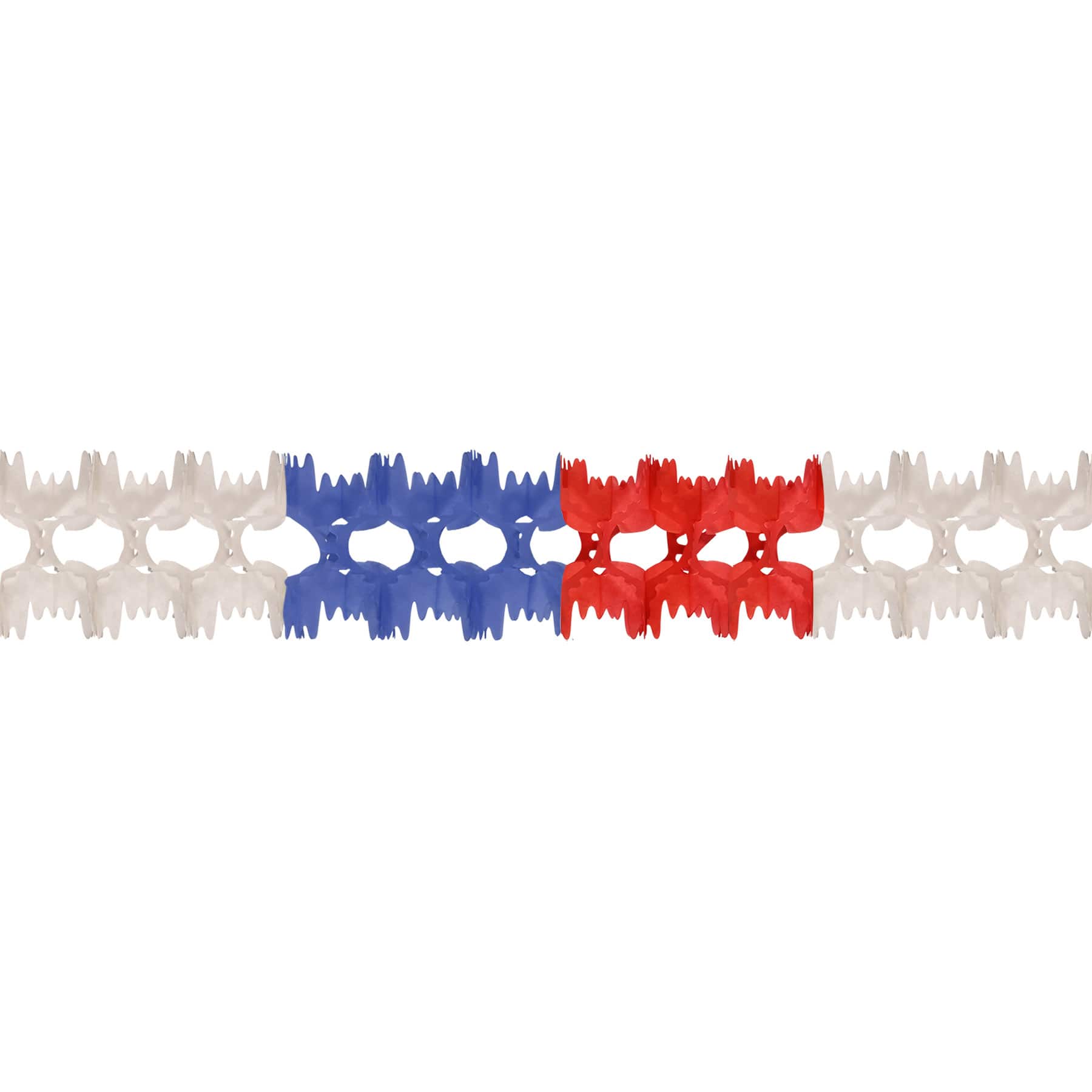 Beistle 14.5ft. Red, White & Blue Pageant Garlands, 2ct.