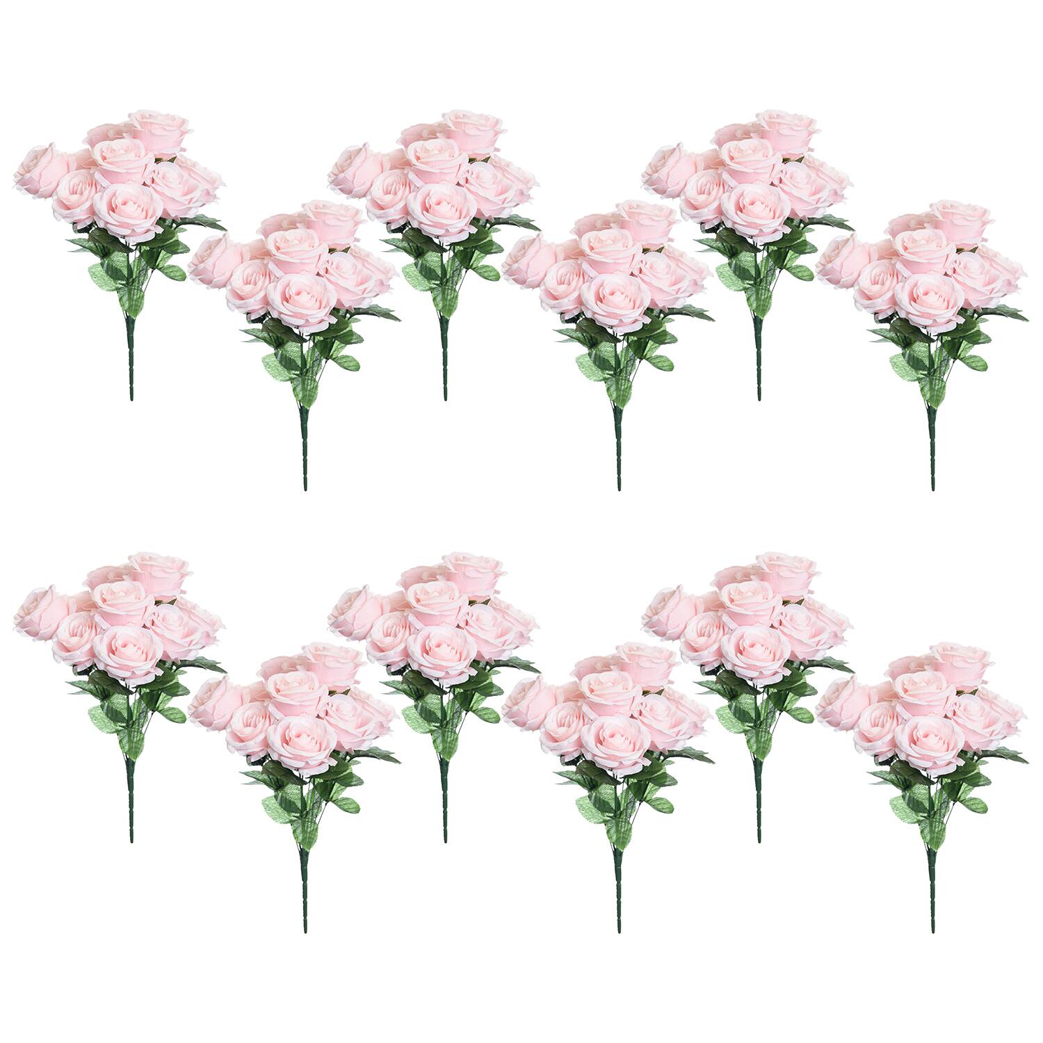 12 Pack: Pink Rose Bush by Ashland