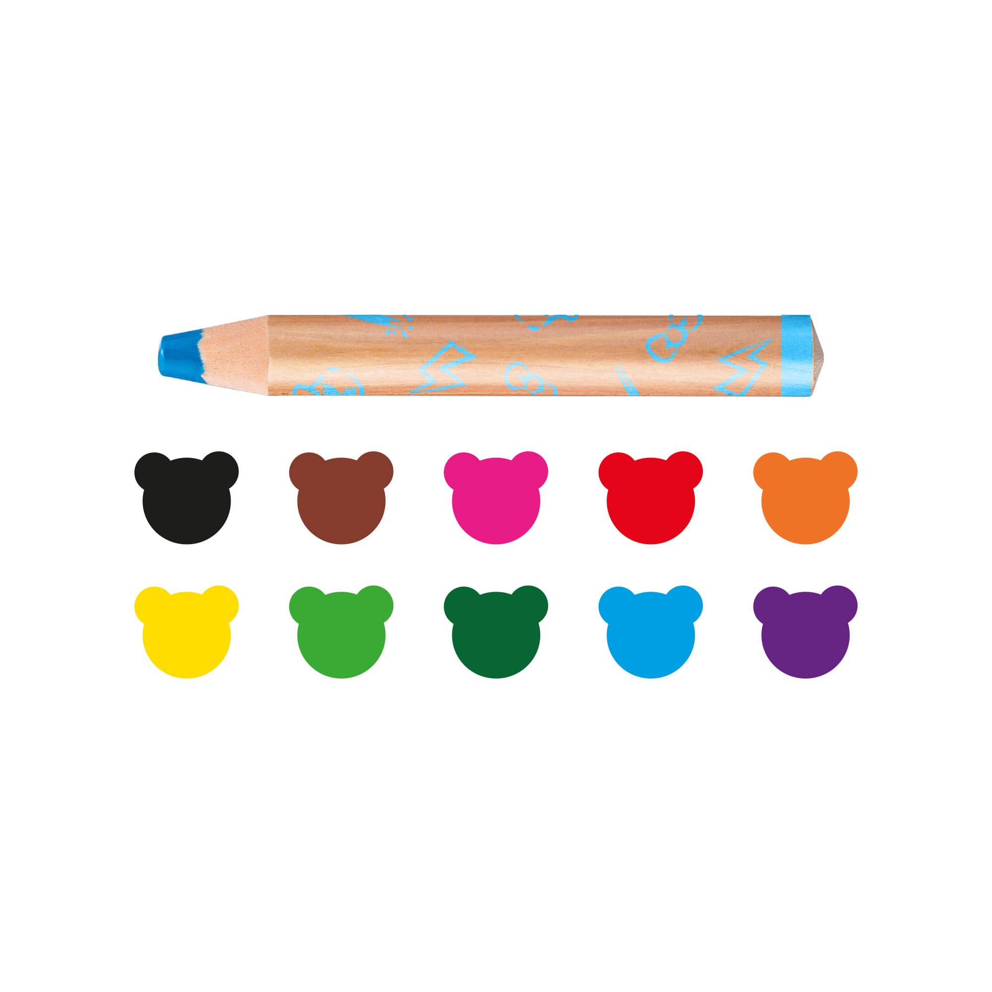 CARIOCA® Baby 3 in 1 Crayons Set