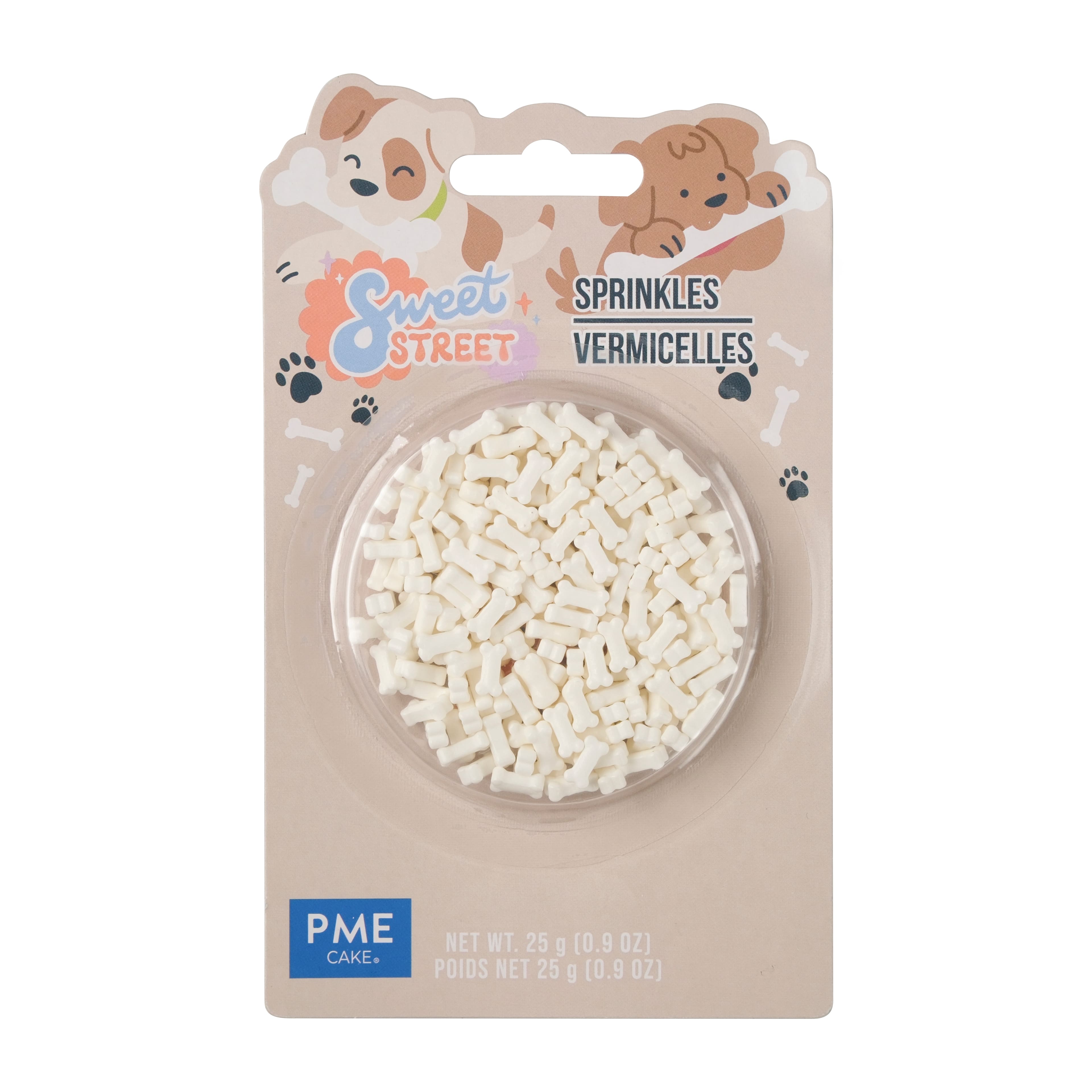 PME Cake Sweet Street® Dog Bones Sprinkles