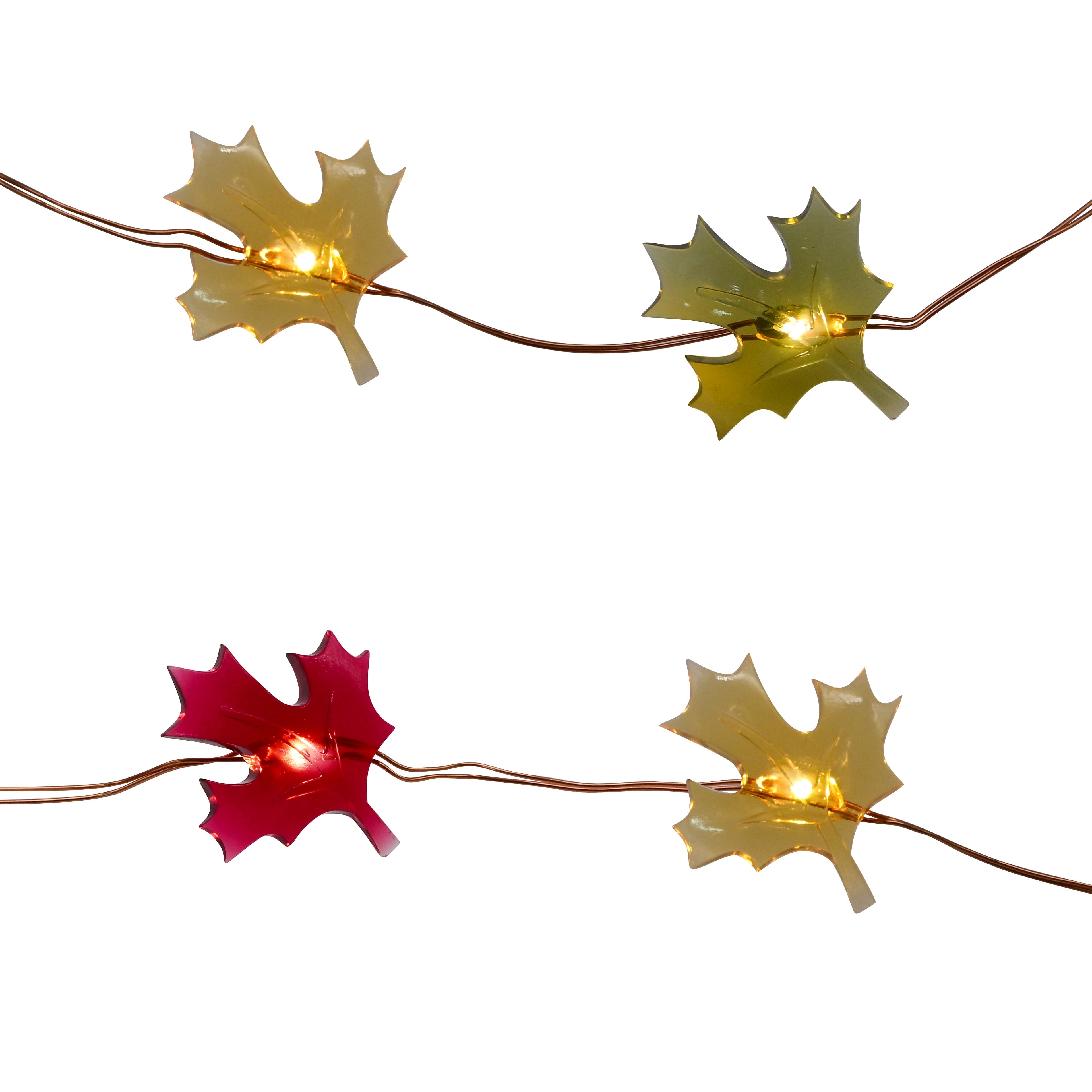 18ct. Maple Leaf Icon LED String Lights by Ashland®