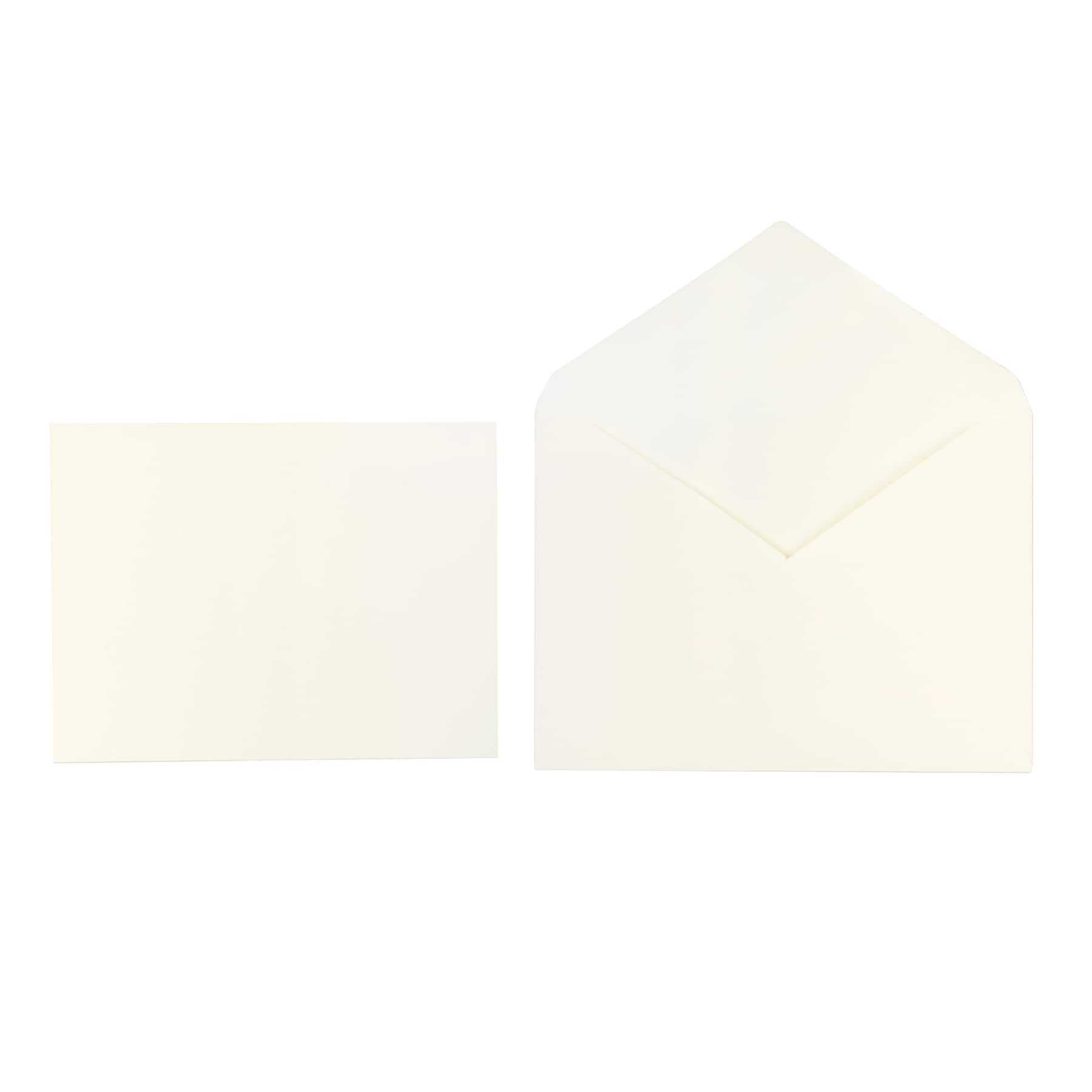 12 Packs: 50 ct. (600 total) 5" x 6.5" Cards & Envelopes by Recollections