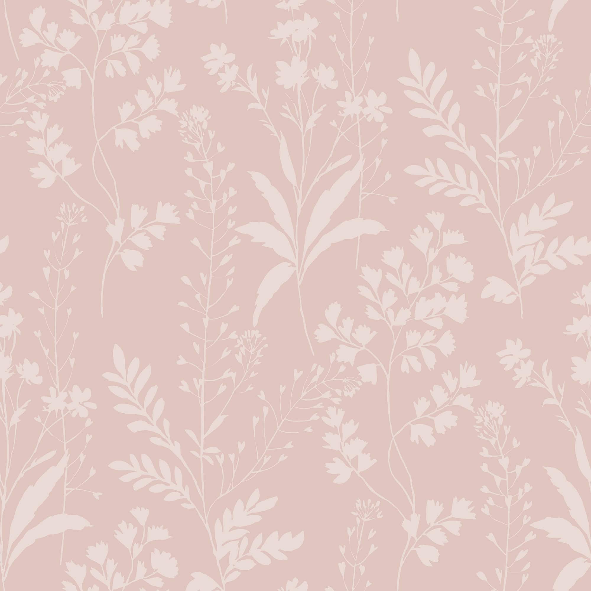 Designs Direct Wildflower Silhouettes Wallpaper