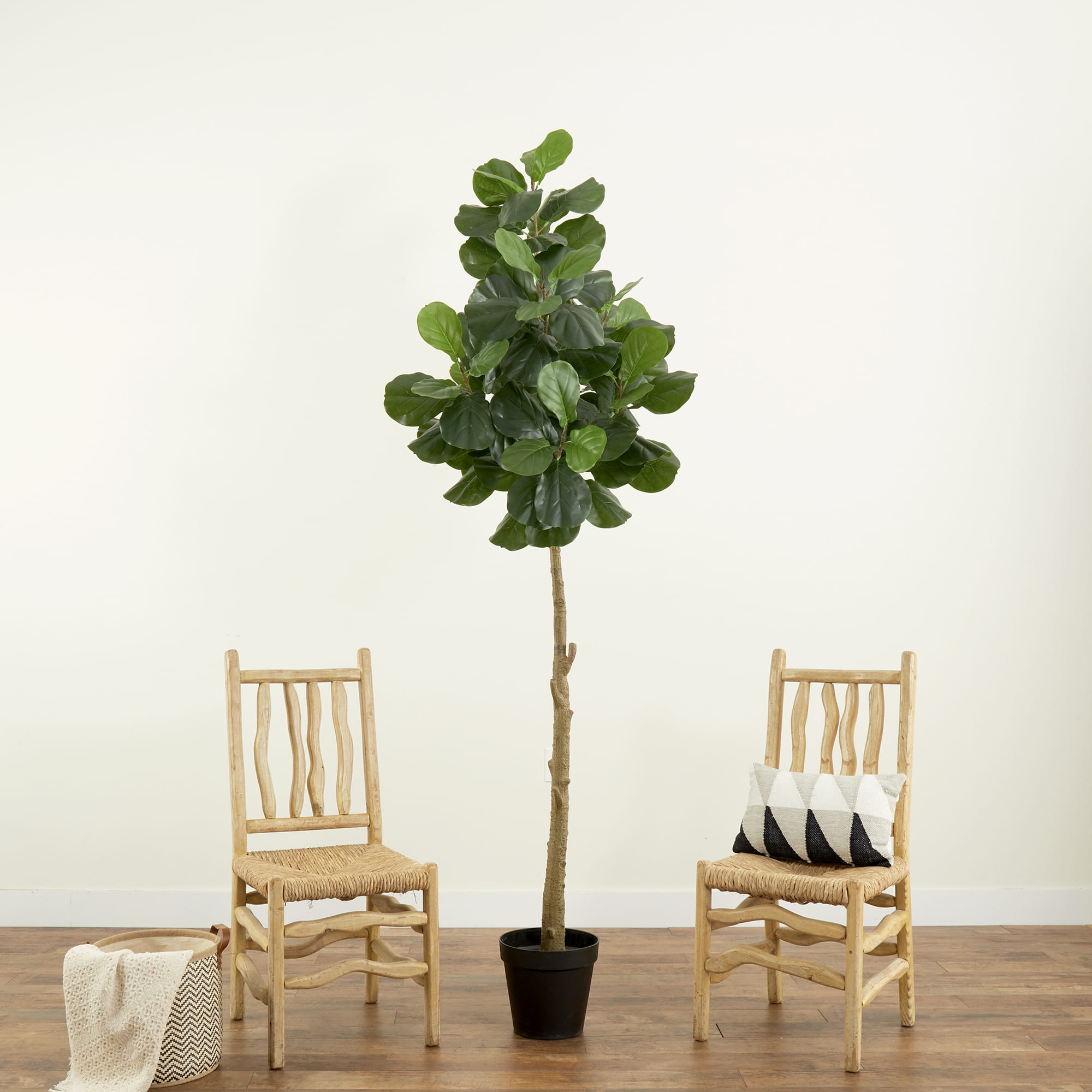 8ft. Artificial Fiddle Leaf Fig Tree