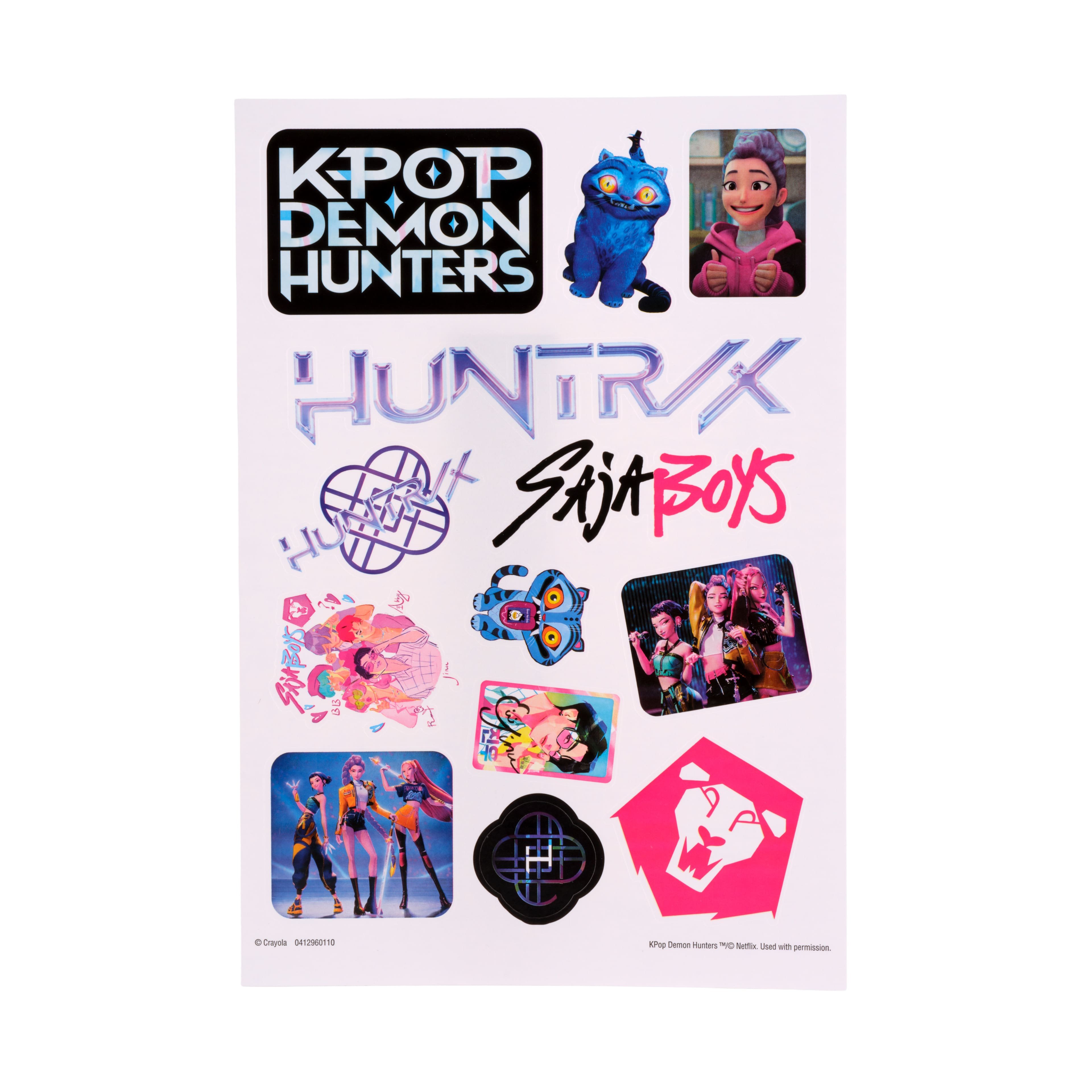 Crayola® K-Pop Demon Hunters Coloring Book
