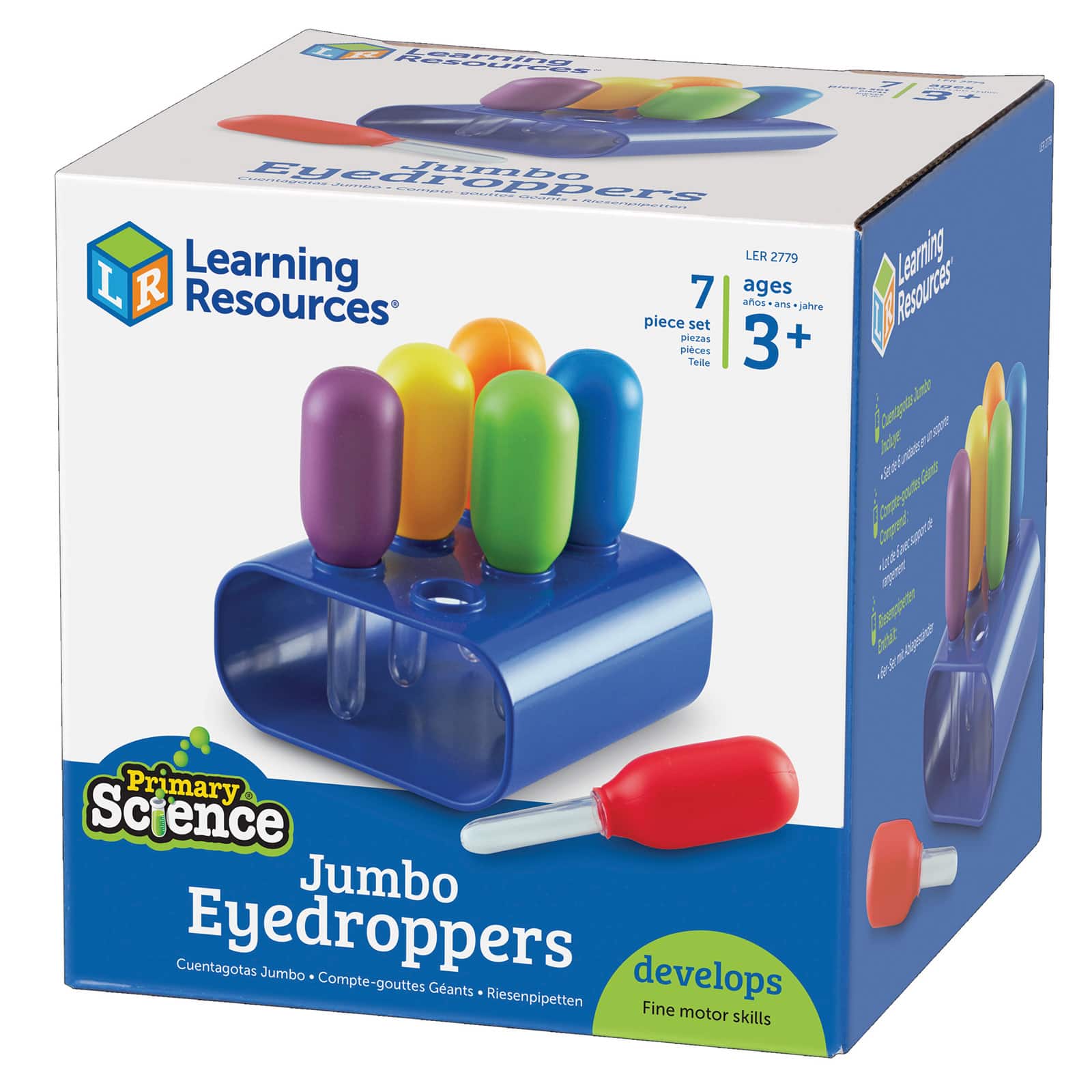 Primary Science® Jumbo Eyedroppers With Stand