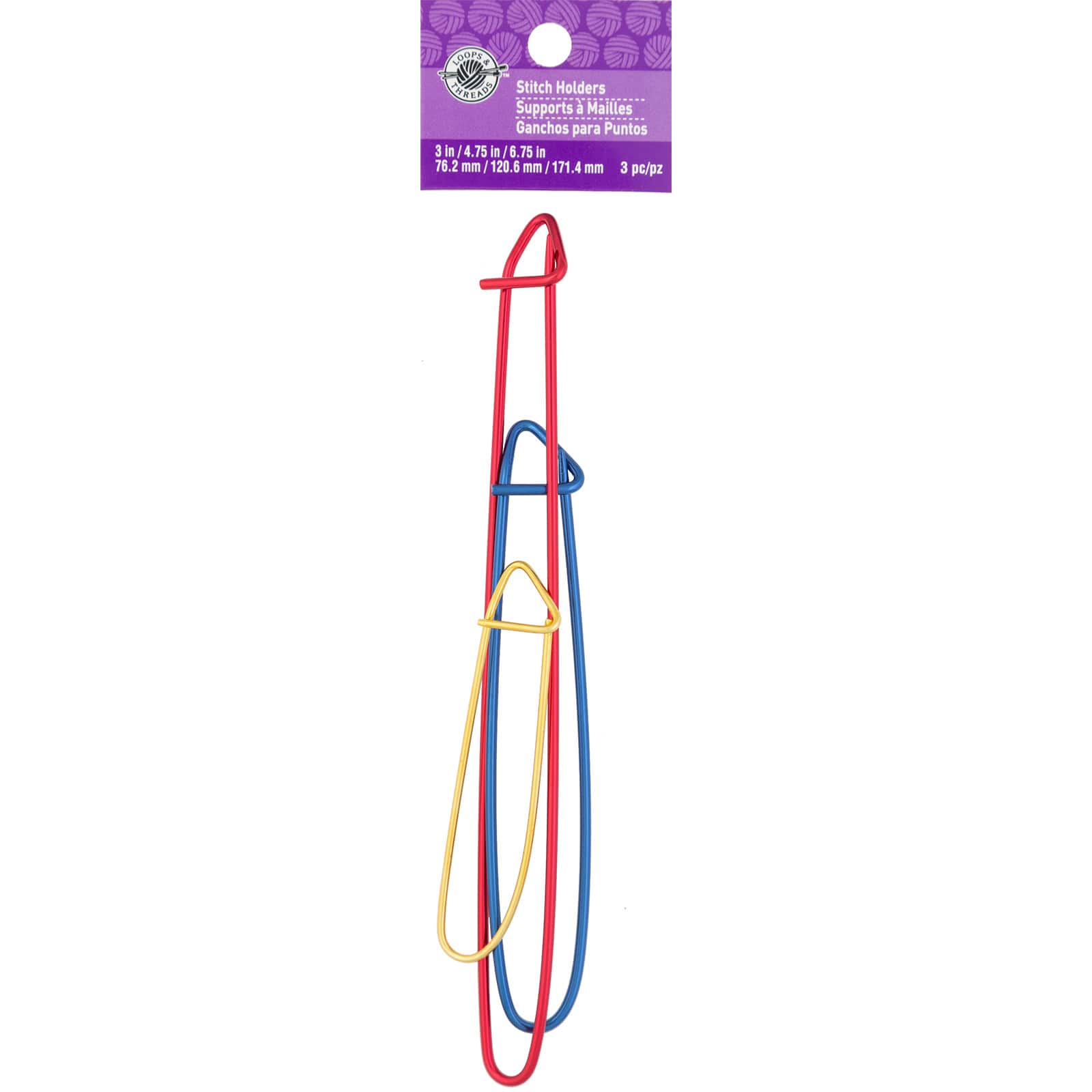 Loops & Threads® Stitch Holders Set, 3ct.