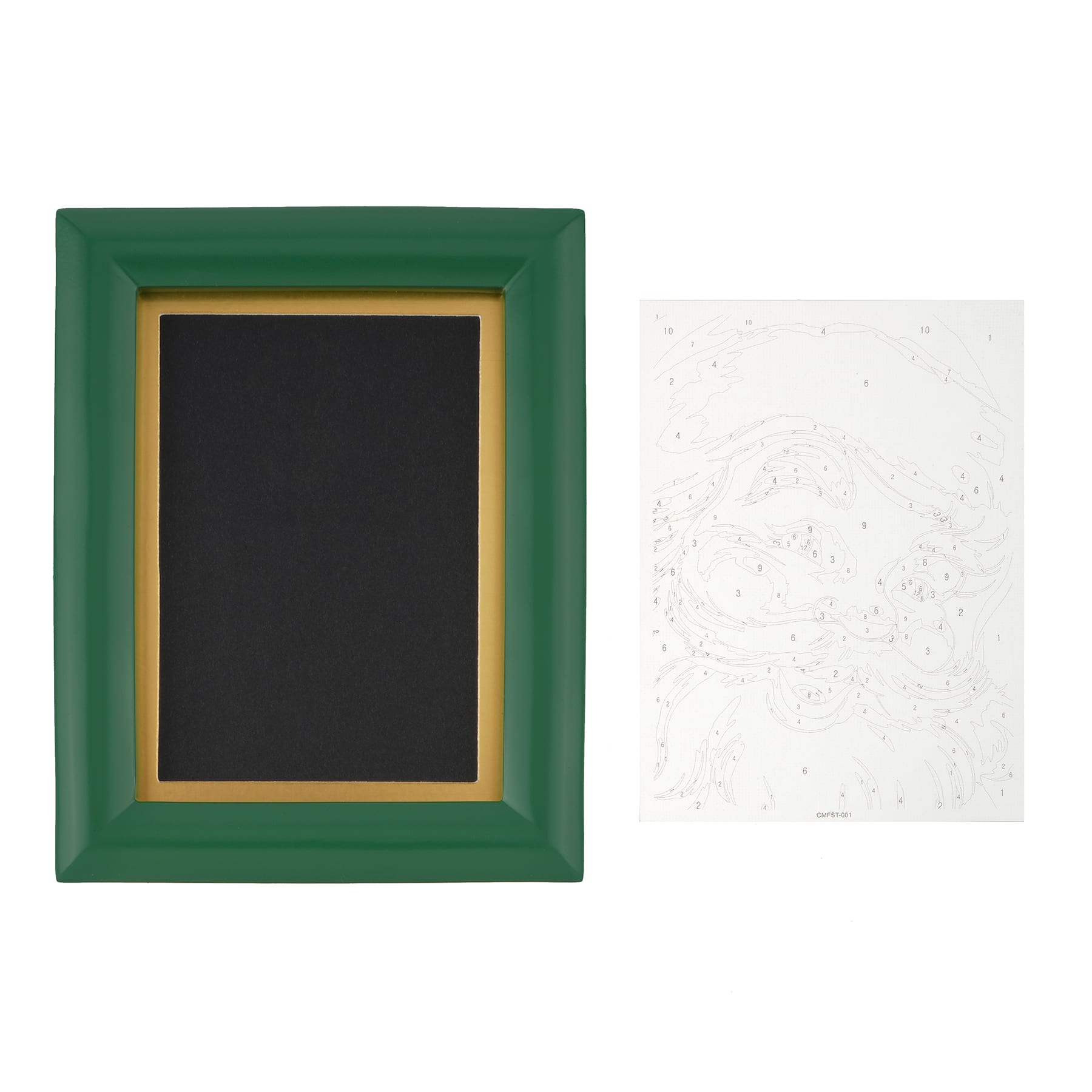 Santa Paint-by-Number Framed Mini Kit by Artist's Loft®