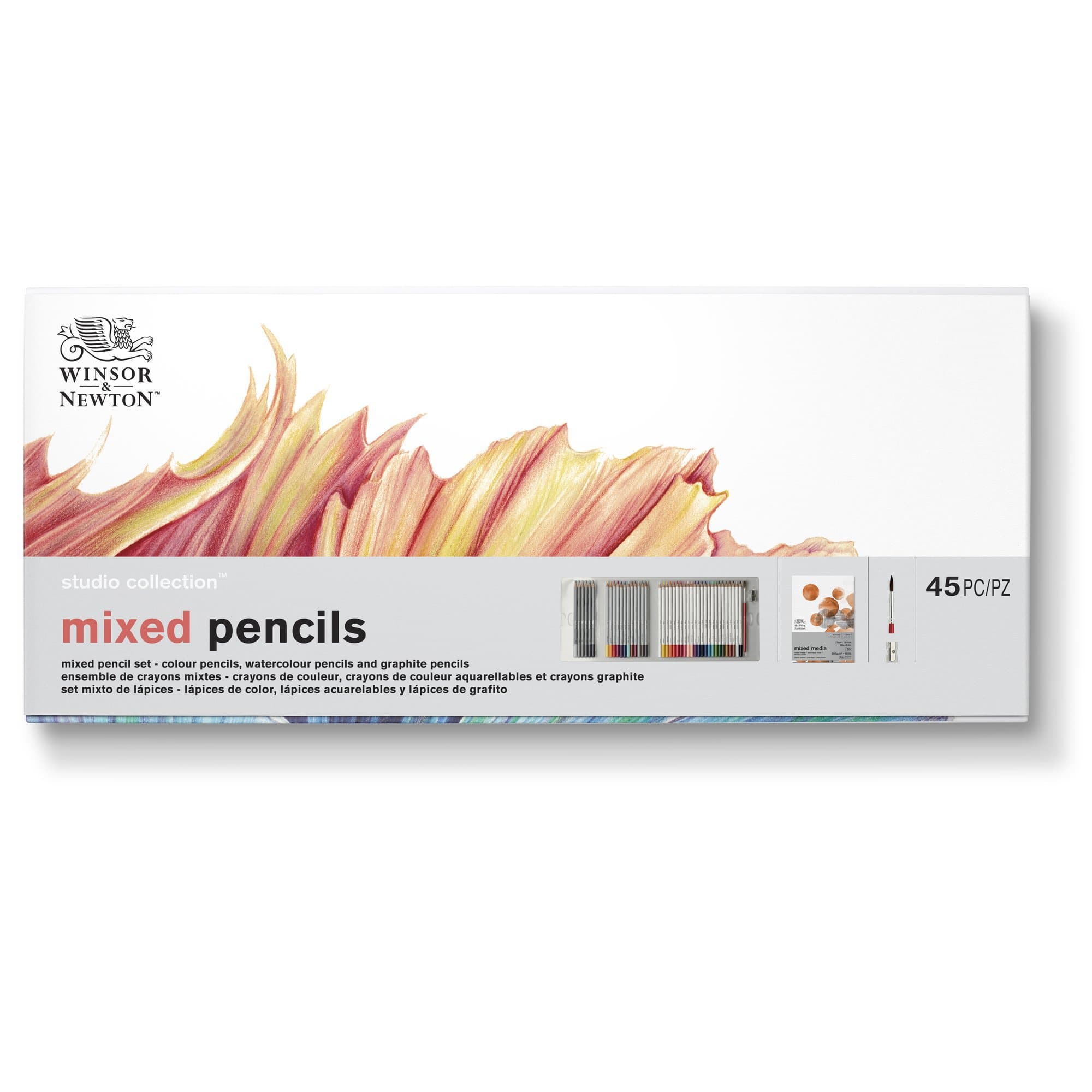 Winsor & Newton® Studio Collection Mixed Pencil Box Set