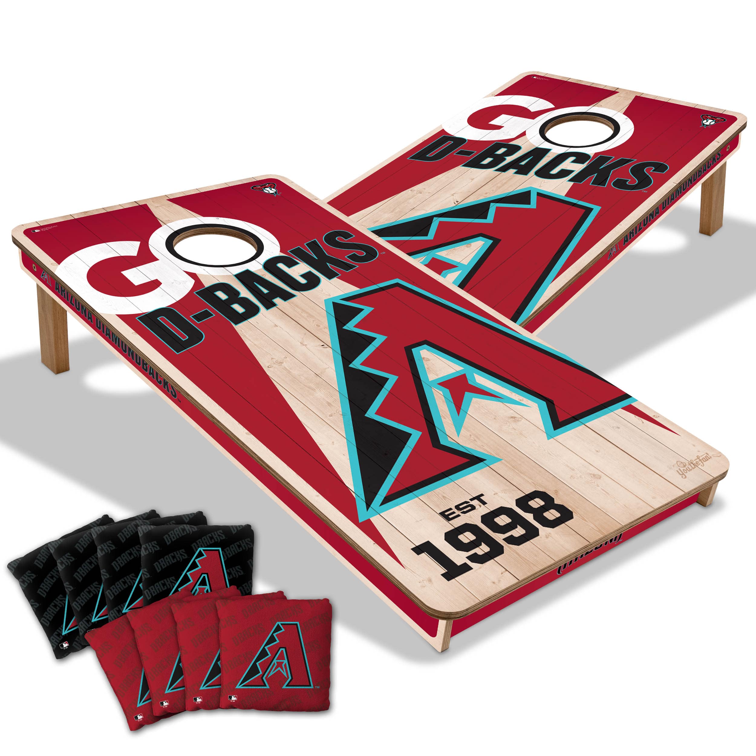 MLB 2ft. x 4ft. Cornhole Game