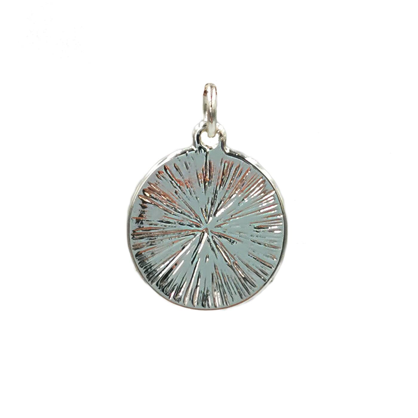 Silver Plated Choose Happiness Charm by Bead Landing™