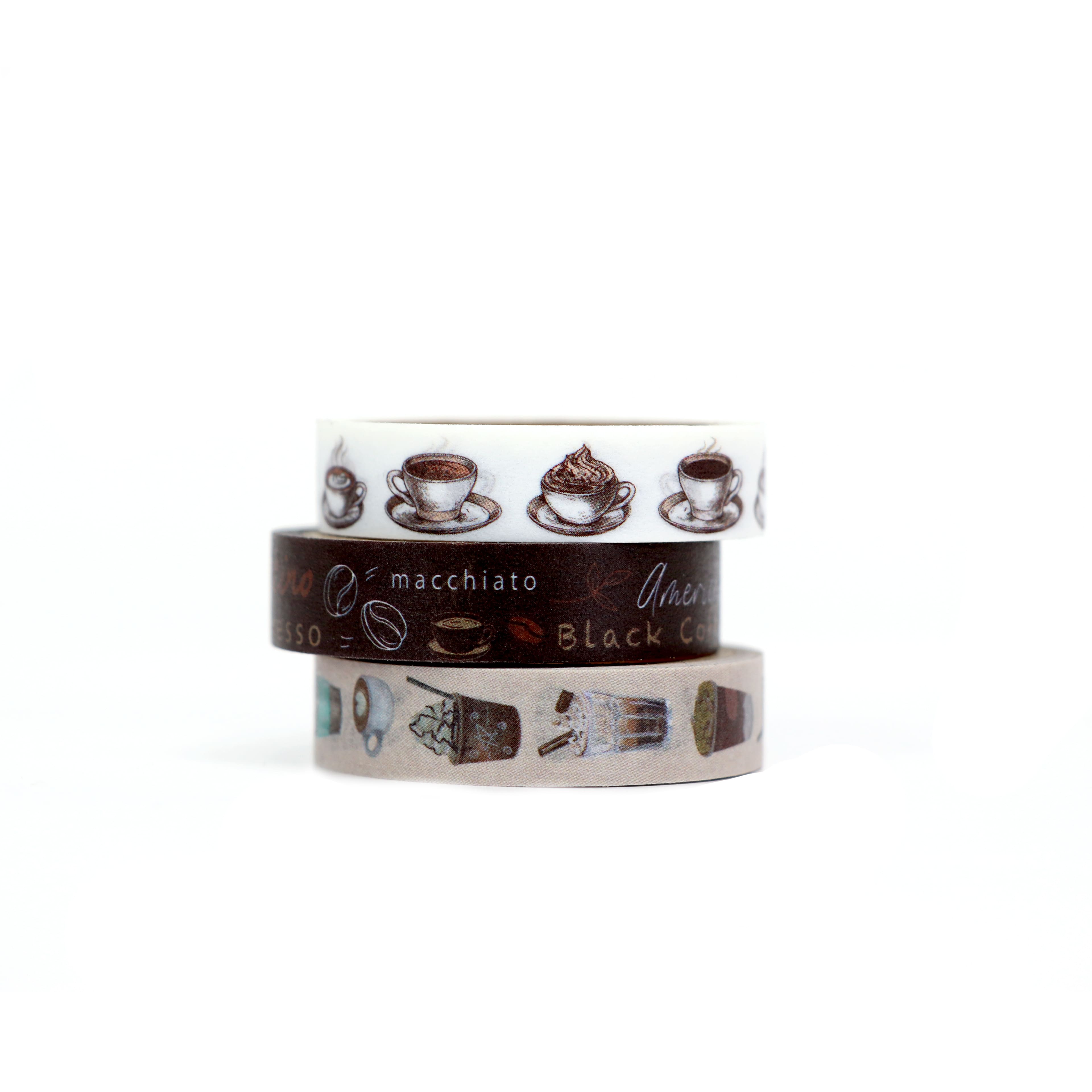 3-Piece Café Washi Tape Set by Recollections™