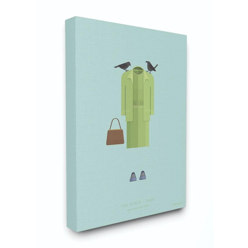 Stupell Industries The Birds Character's Fashion Canvas Wall Art