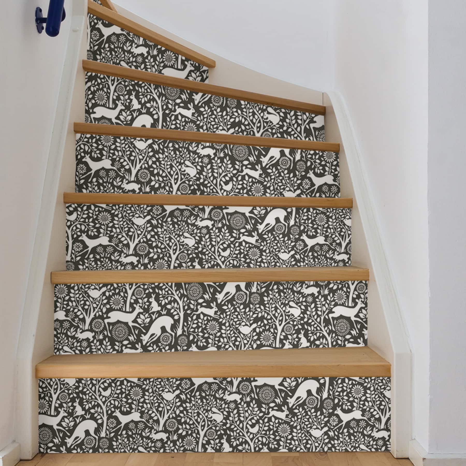 NuWallpaper Charcoal Merriment Peel & Stick Wallpaper