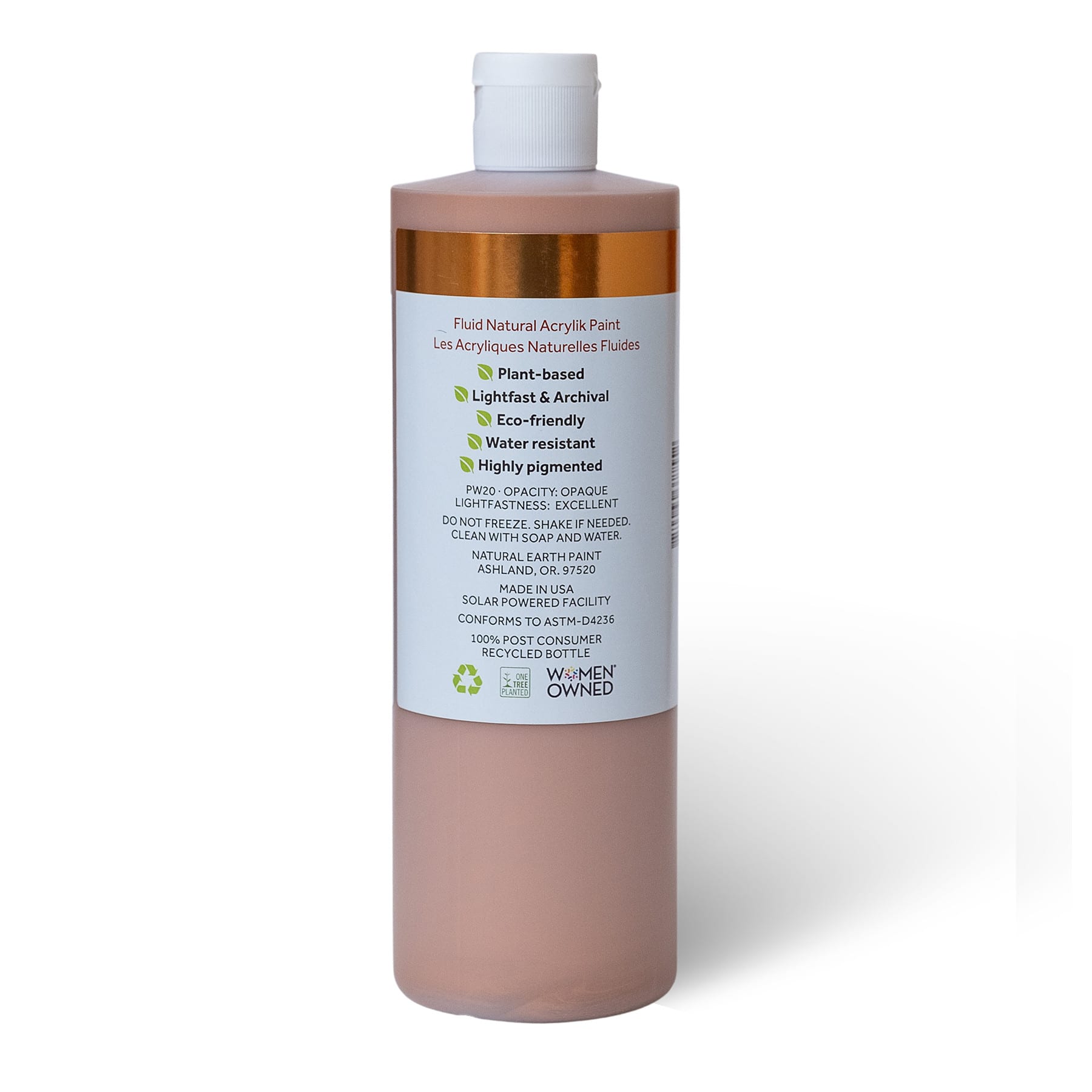 Natural Earth Paint 16oz. Fluid Acrylik Paint